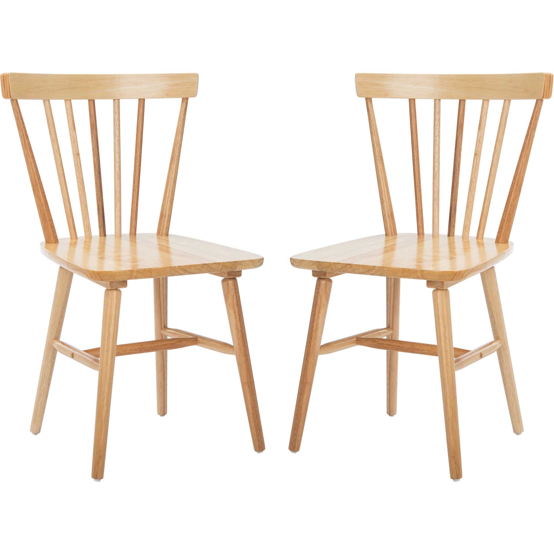 Wilder Spindle Back Dining Chair Natural (Set of 2)