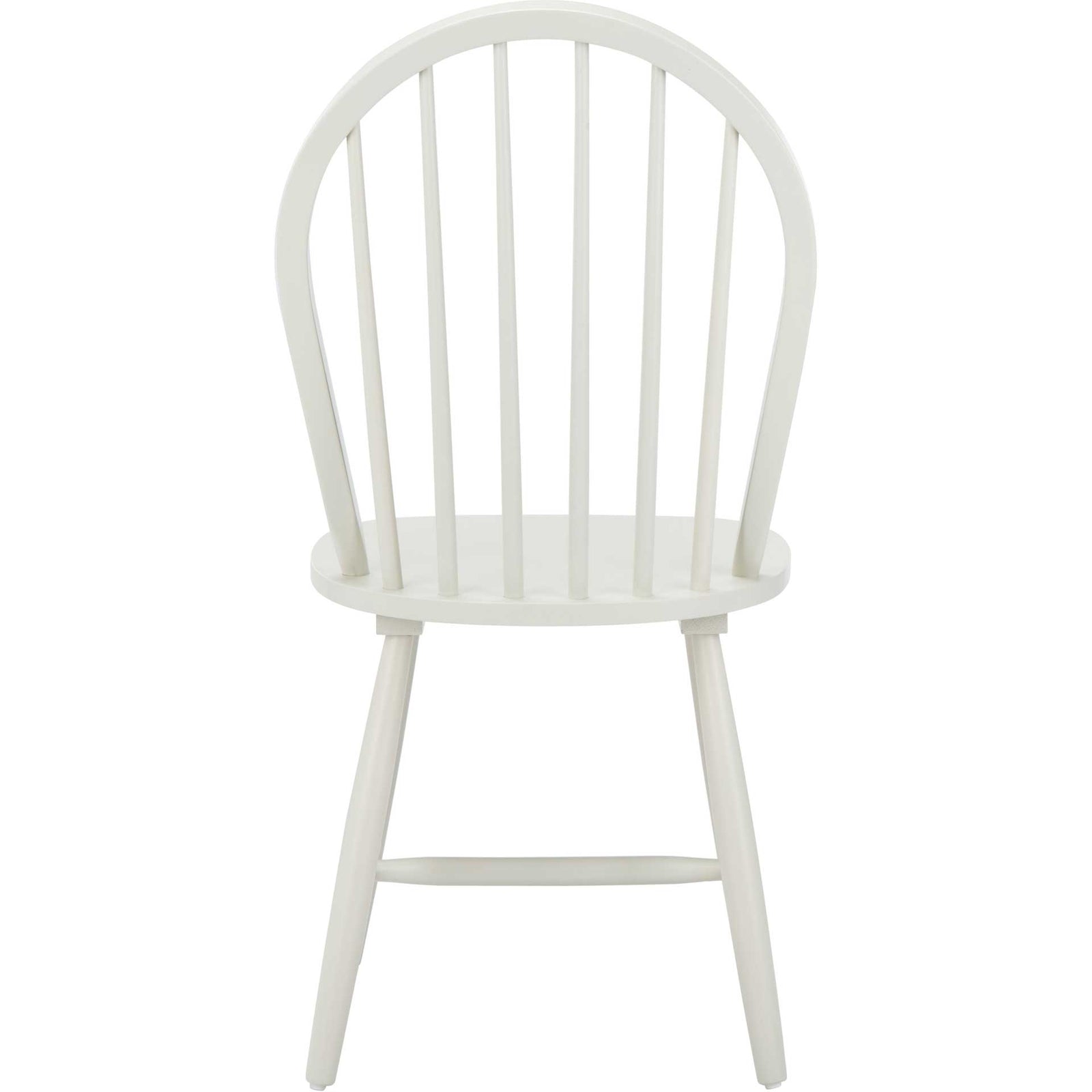 Calista Spindle Back Chair Off White (Set of 2)