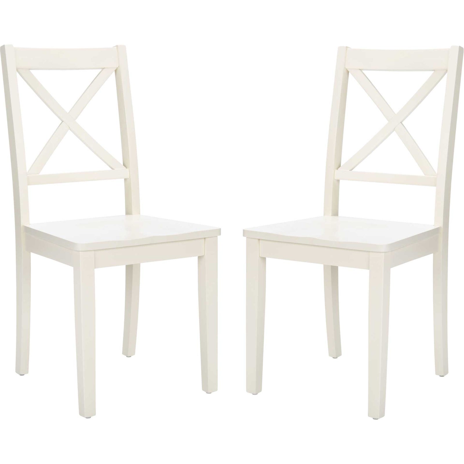 Sicily X Back Dining Chair White (Set of 2)