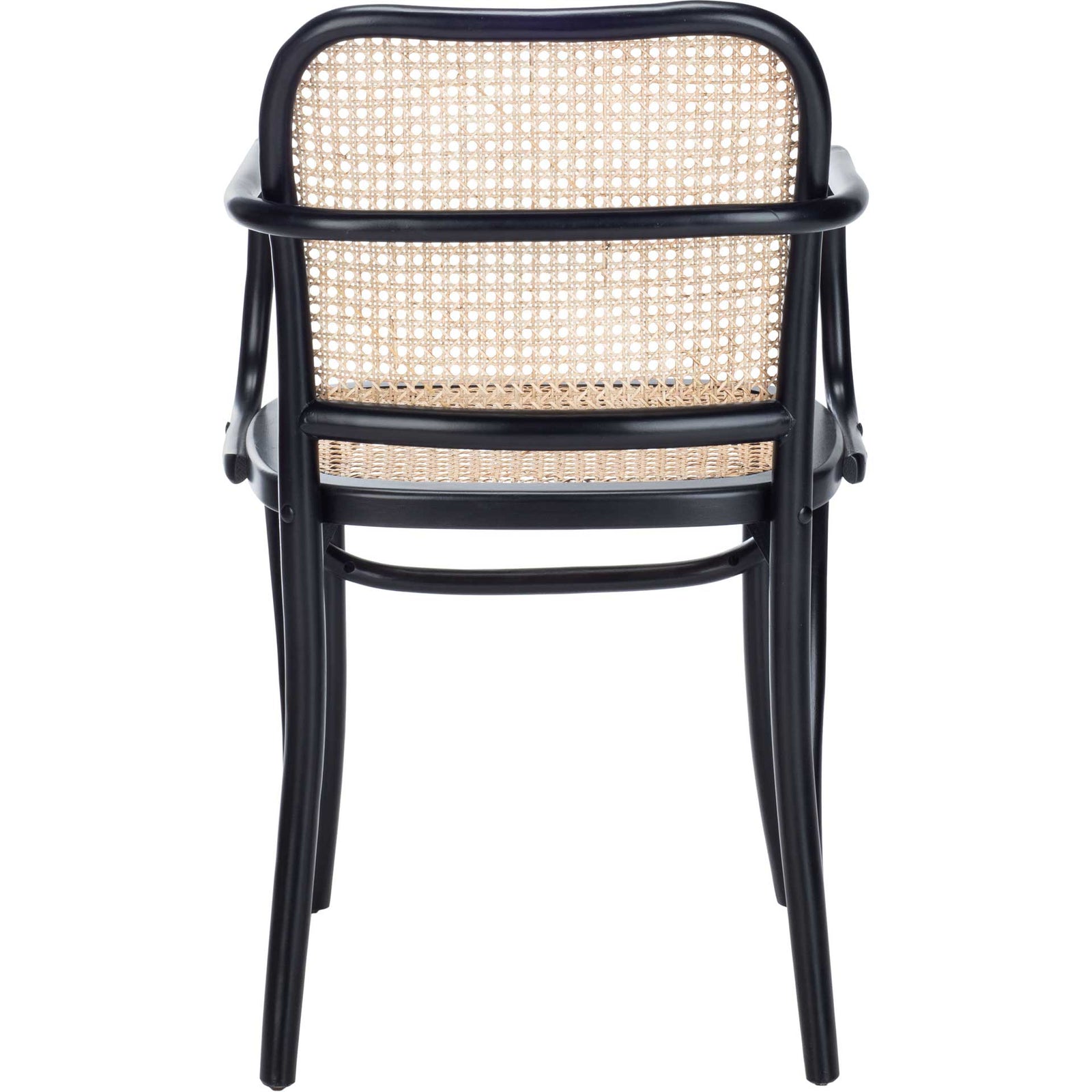 Keanu Cane Dining Chair Black/Natural