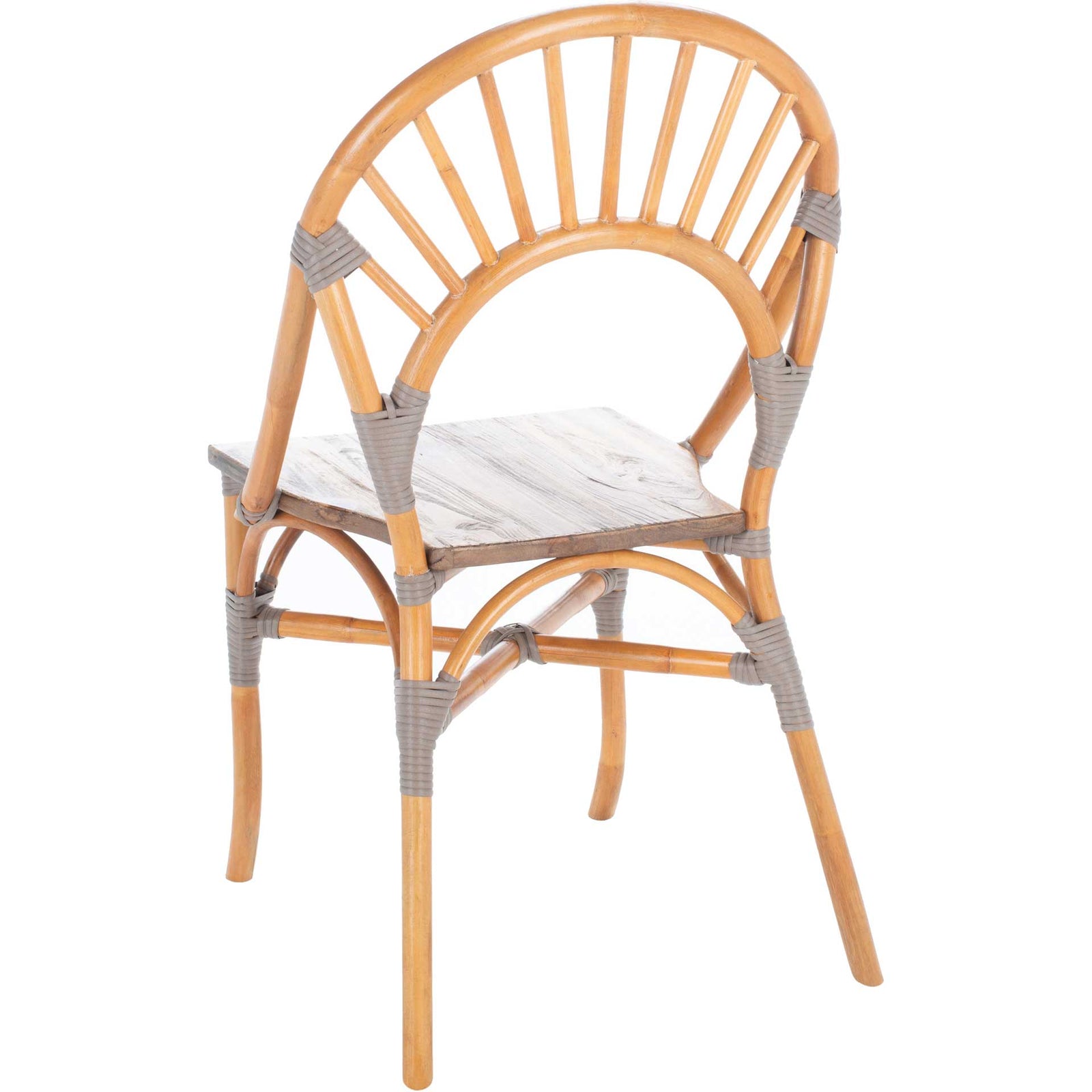 Byram Rattan Dining Chair Light Honey (Set of 2)