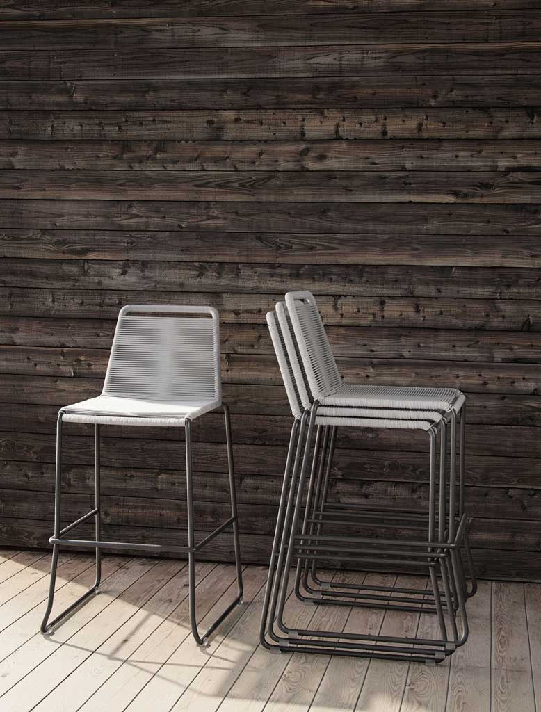 Barclay Barstool Chair White