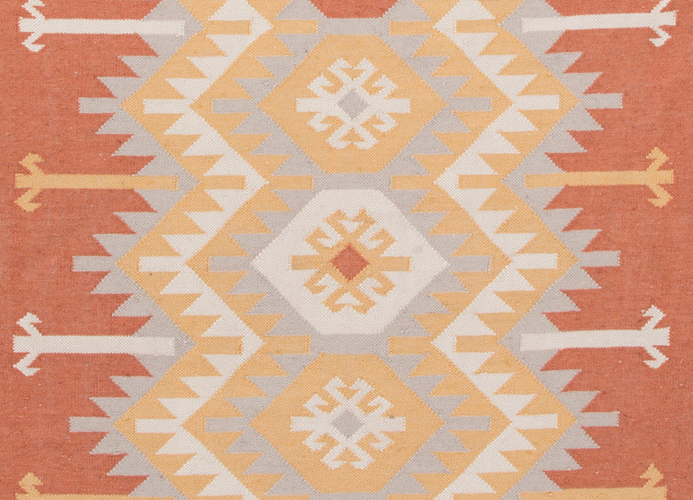 Desert Emmett Orange/Yellow Area Rug
