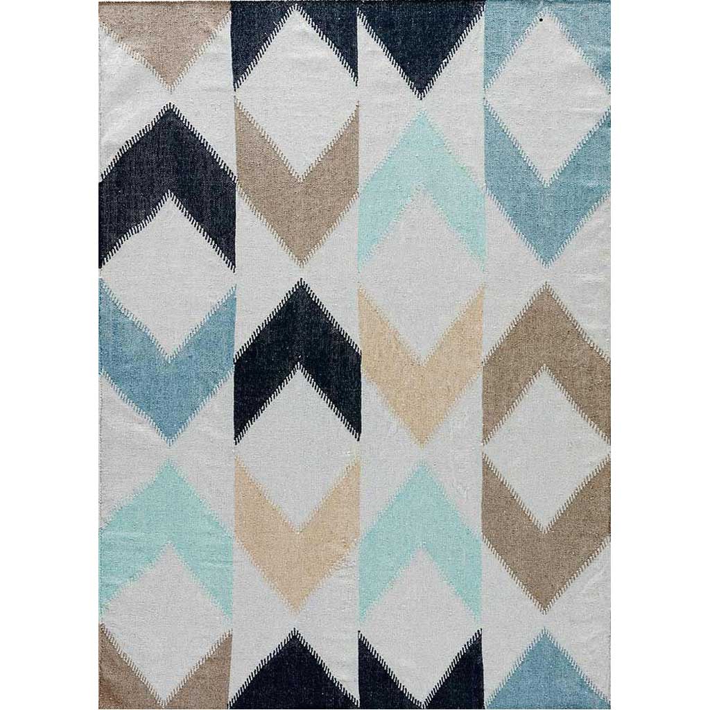 Desert Caracal Blue/Gray Area Rug