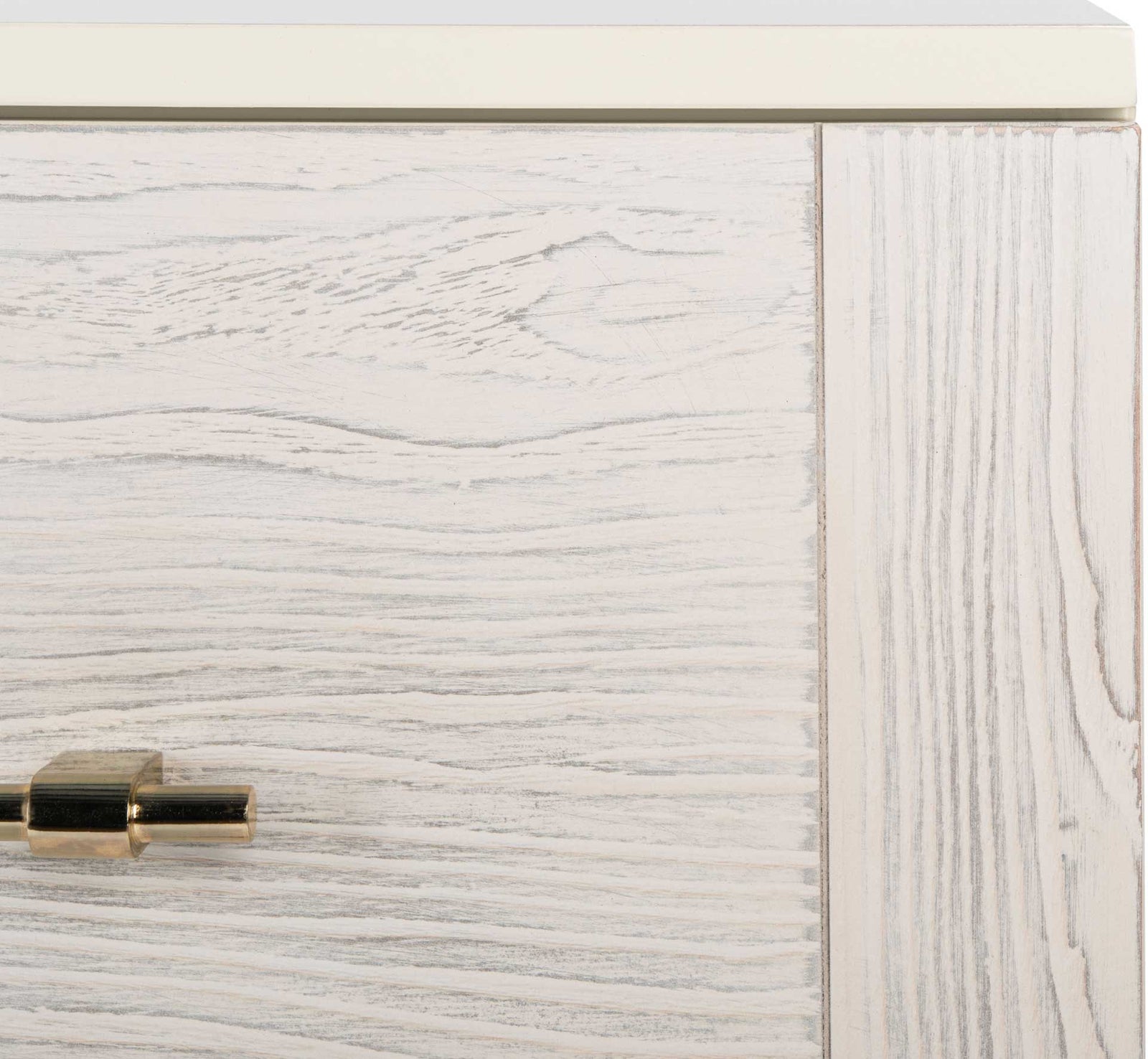 Gemma 3 Drawer Dresser Cream/White Washed