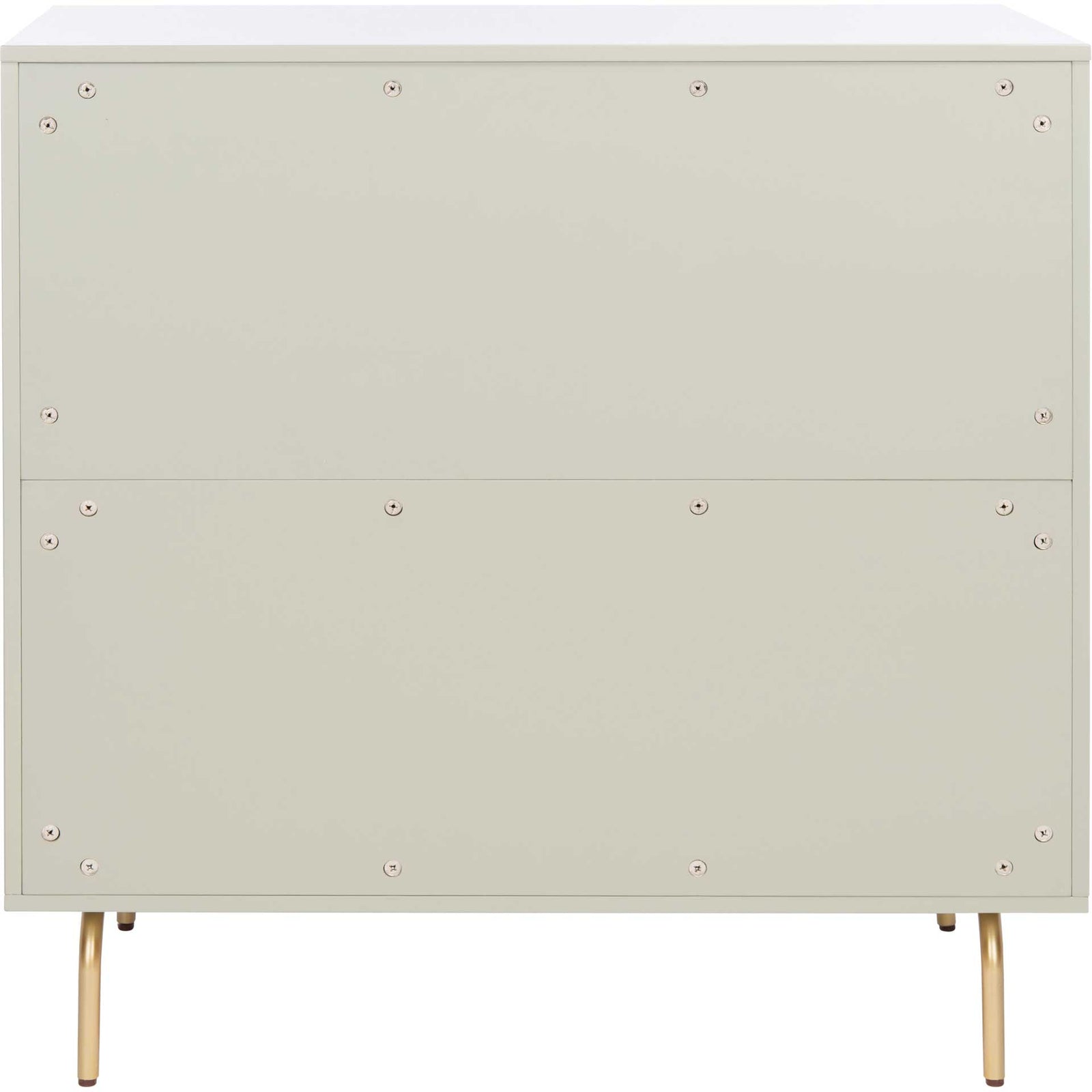 Gemma 3 Drawer Dresser Gray/White Washed