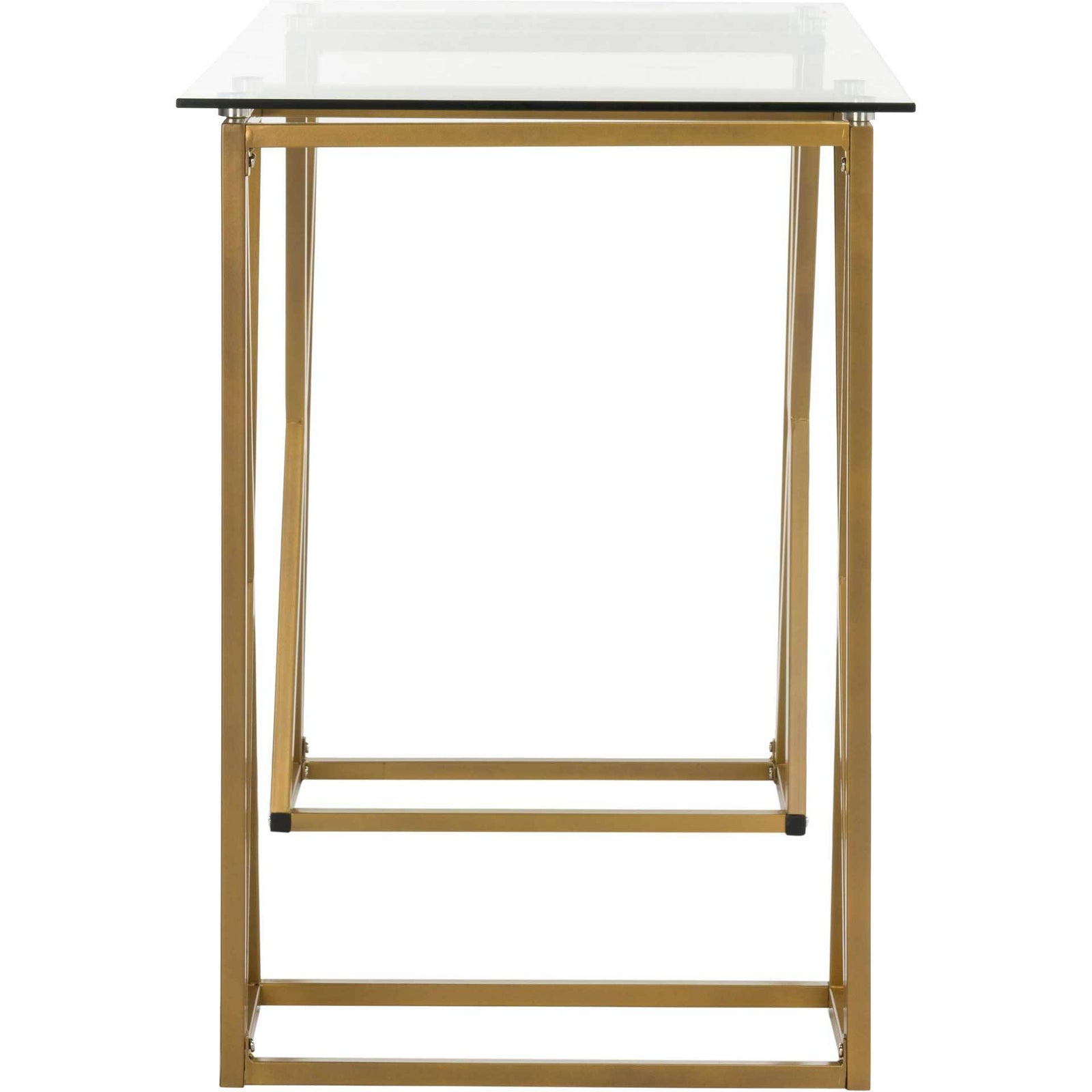 Thalia Glass Top Desk