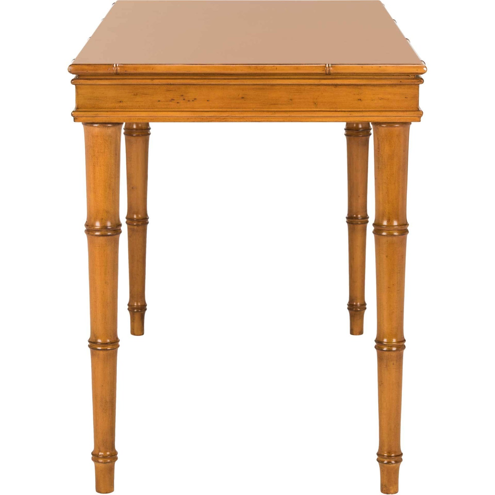 Noemi Coastal Writing Desk Brown