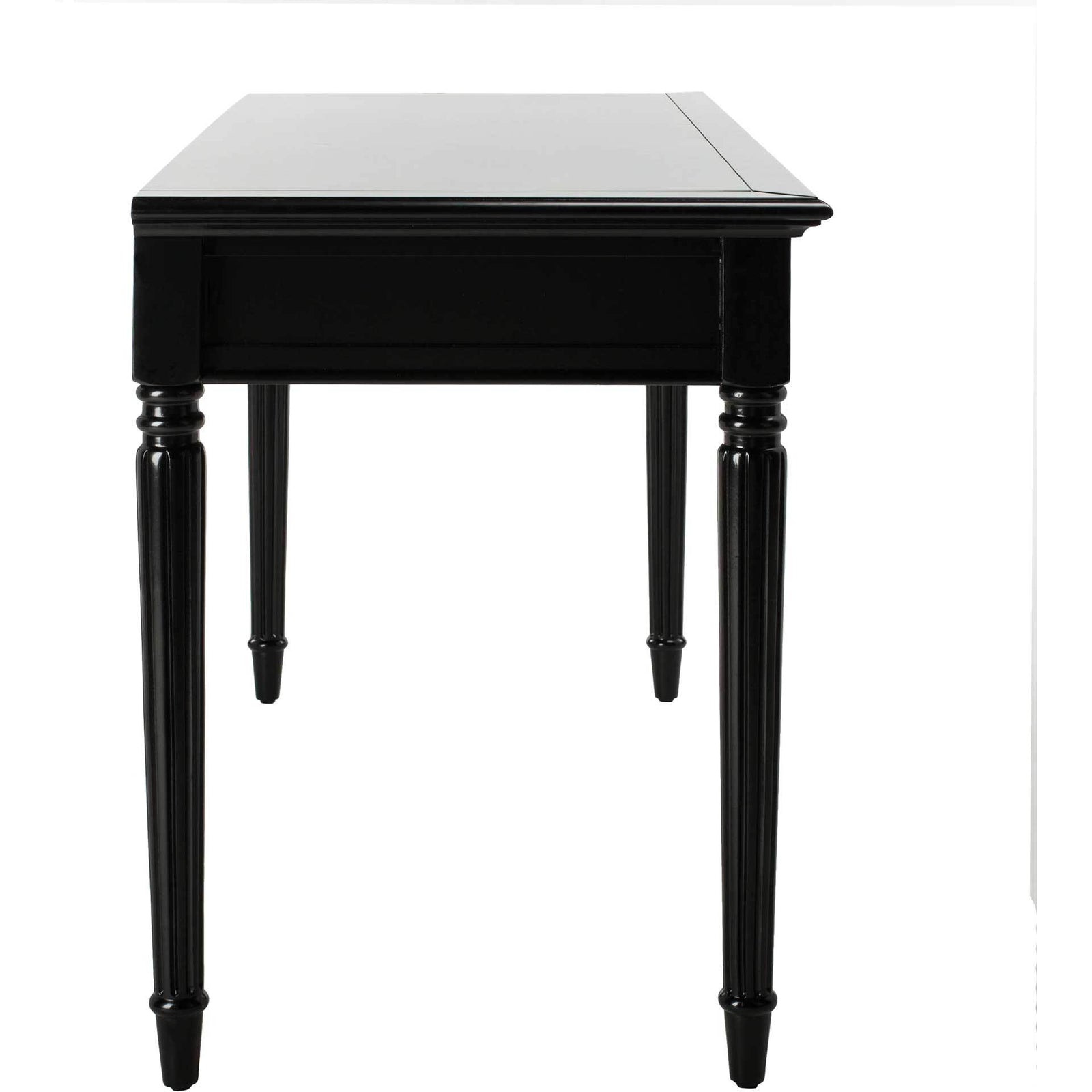 Cohen 3 Drawer Desk Black