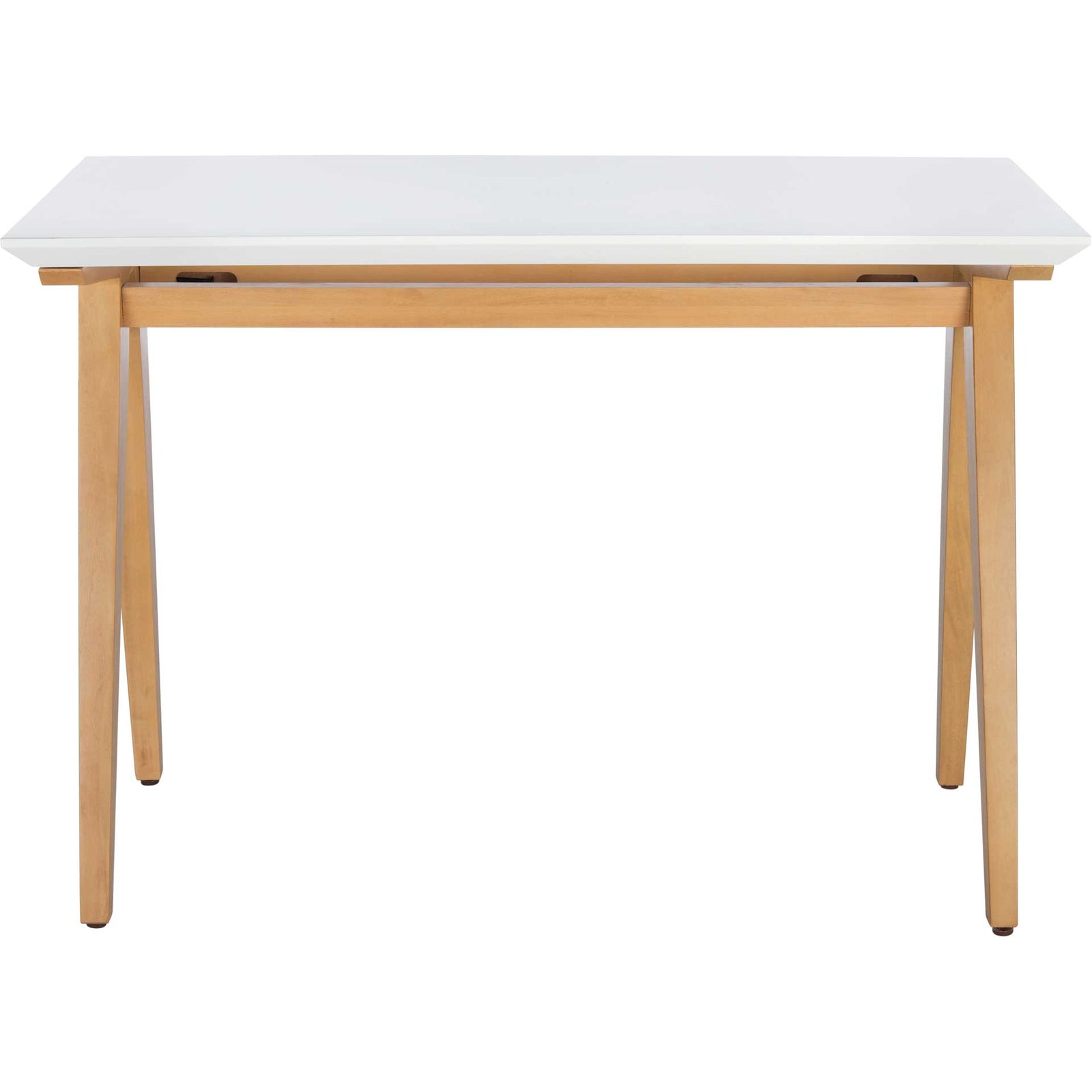 Rehnuma Desk Oak/White