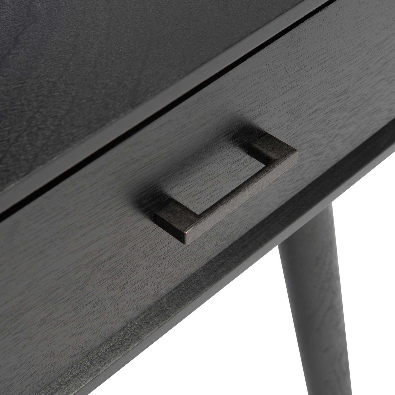 Remma 1 Drawer Writing Desk Black