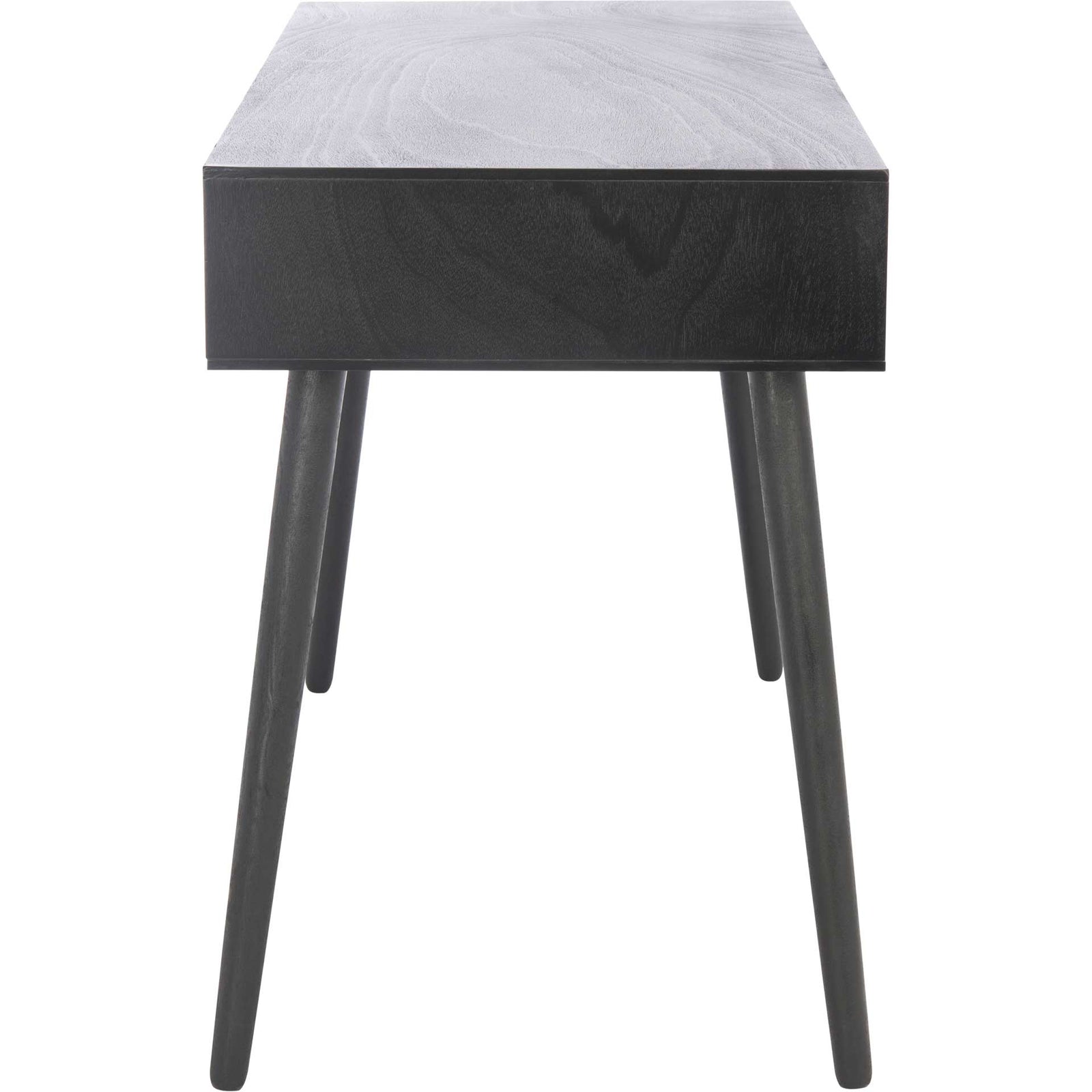 Remma 1 Drawer Writing Desk Black