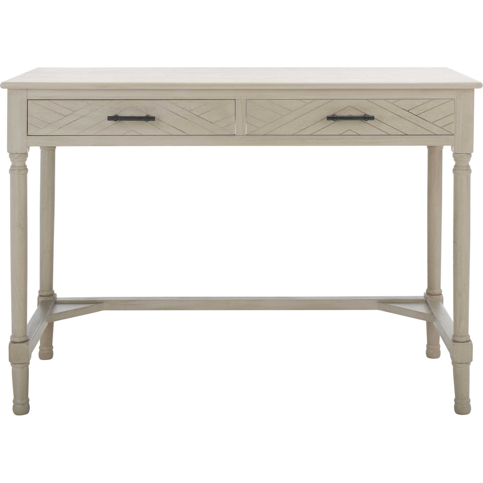 Mckenna 2 Drawer Desk Taupe