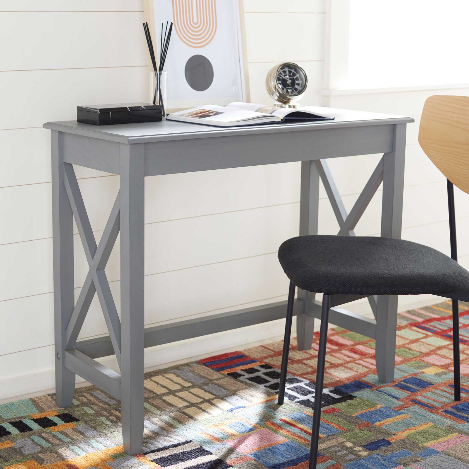 Katia Desk Distressed Gray