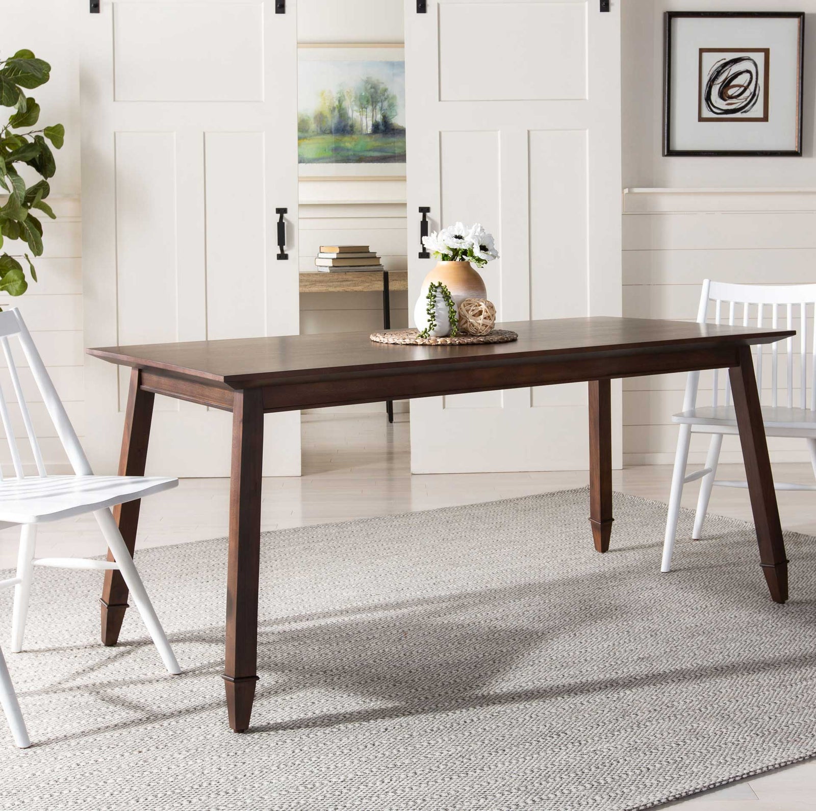 Brandon Rectangle Dining Table Walnut