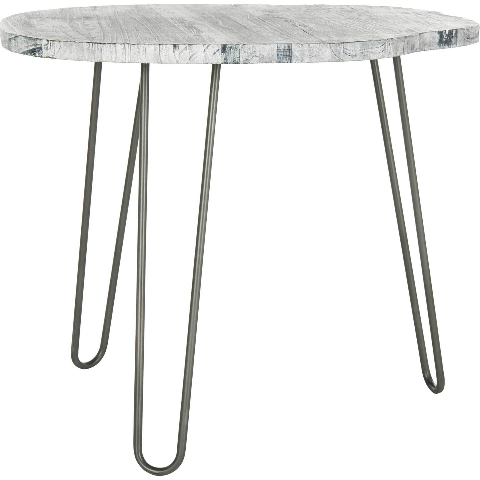 Miller Dining Table Gray/White Washed