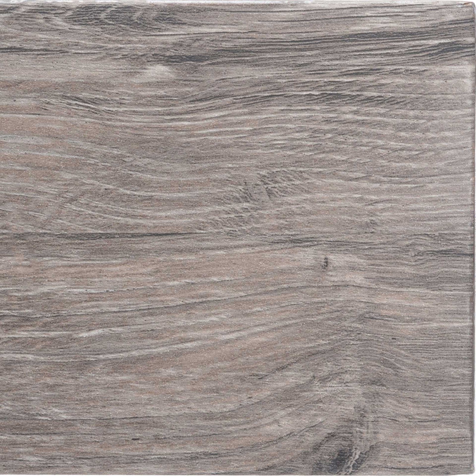 Alan Wood Top Dining Table Gray Oak/Black