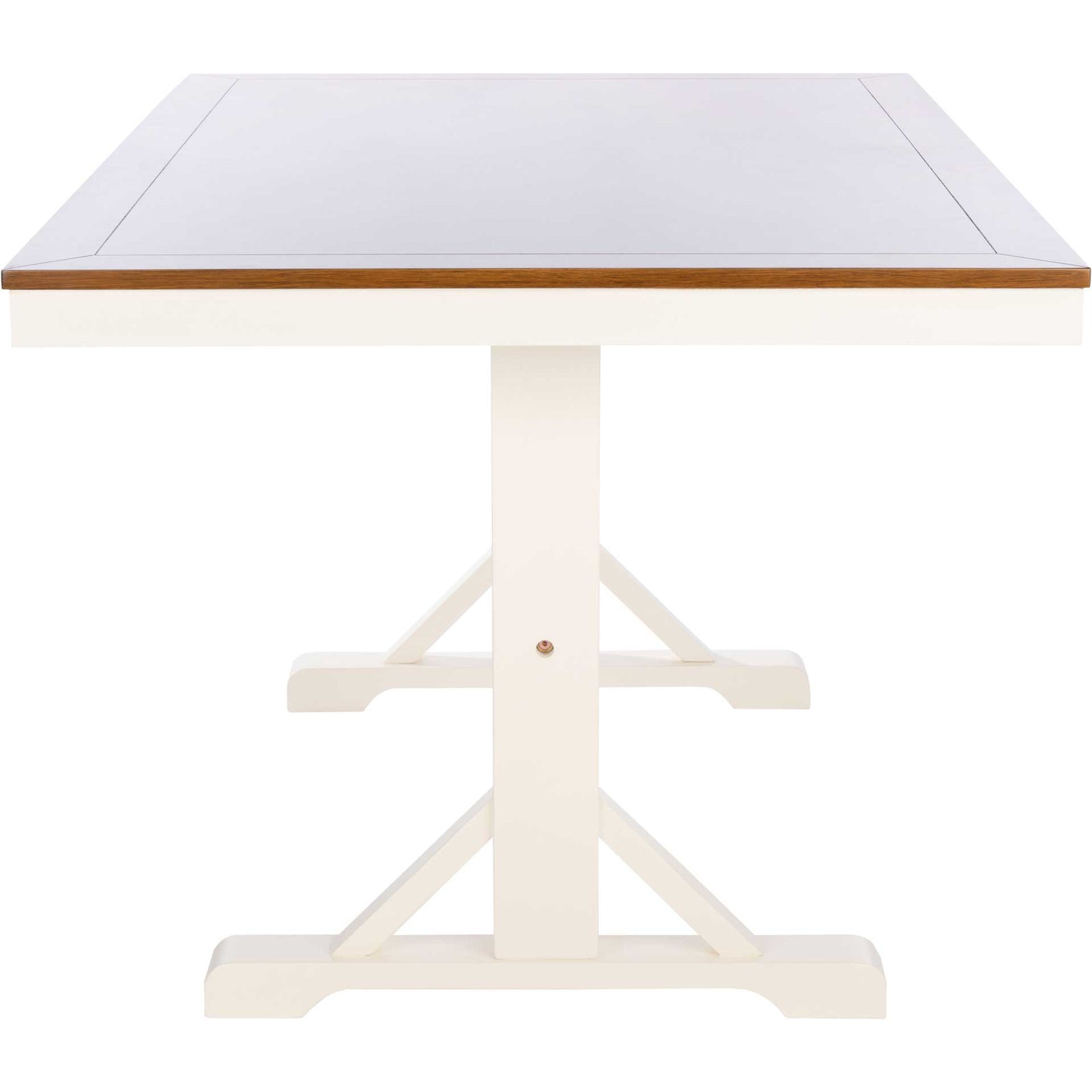 Akito Rectangle Dining Table White/Natural