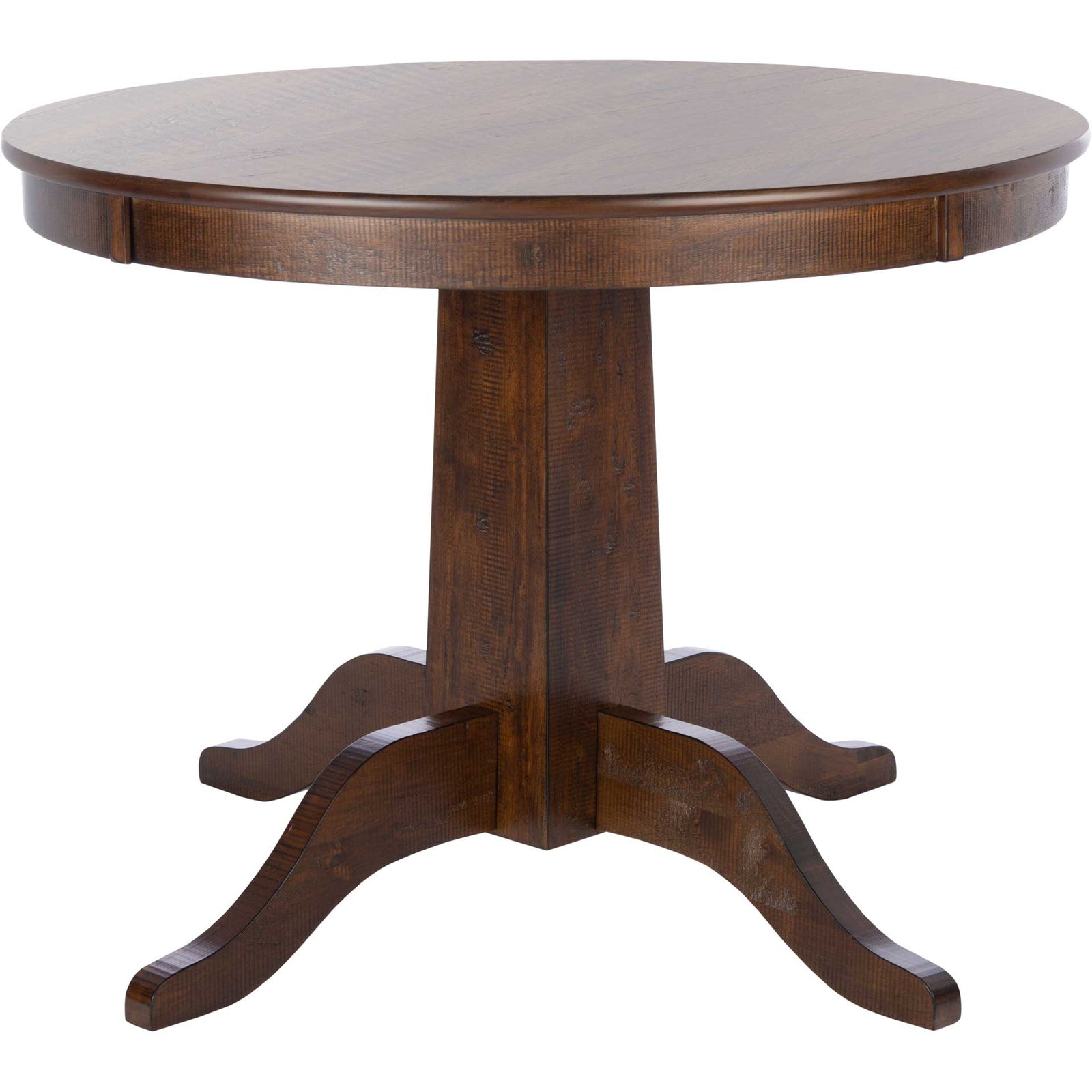 Sebastian Round Dining Table Rustic Cafe