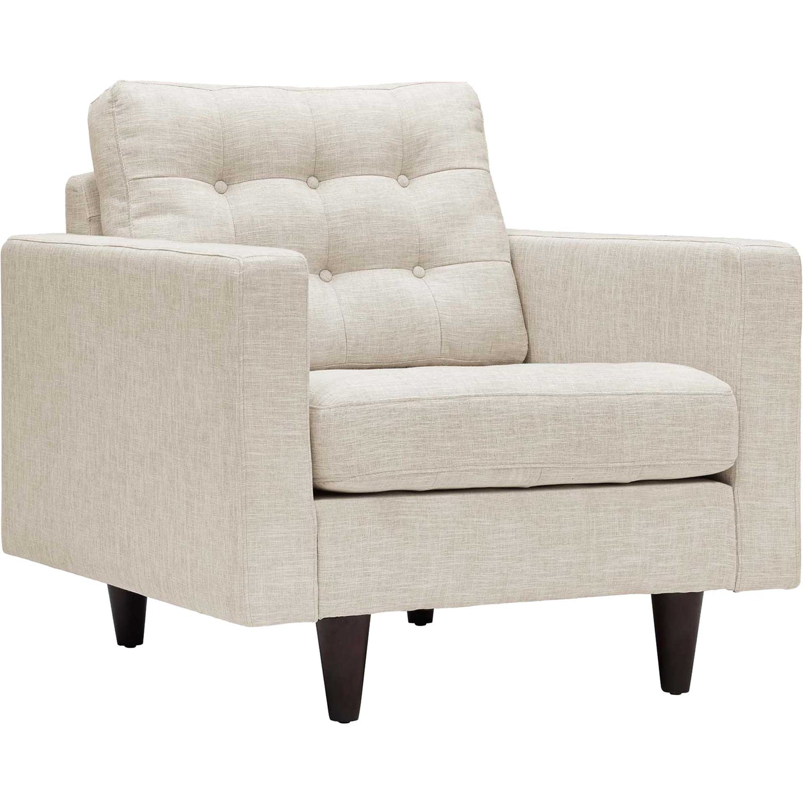 Era Upholstered Armchair Beige