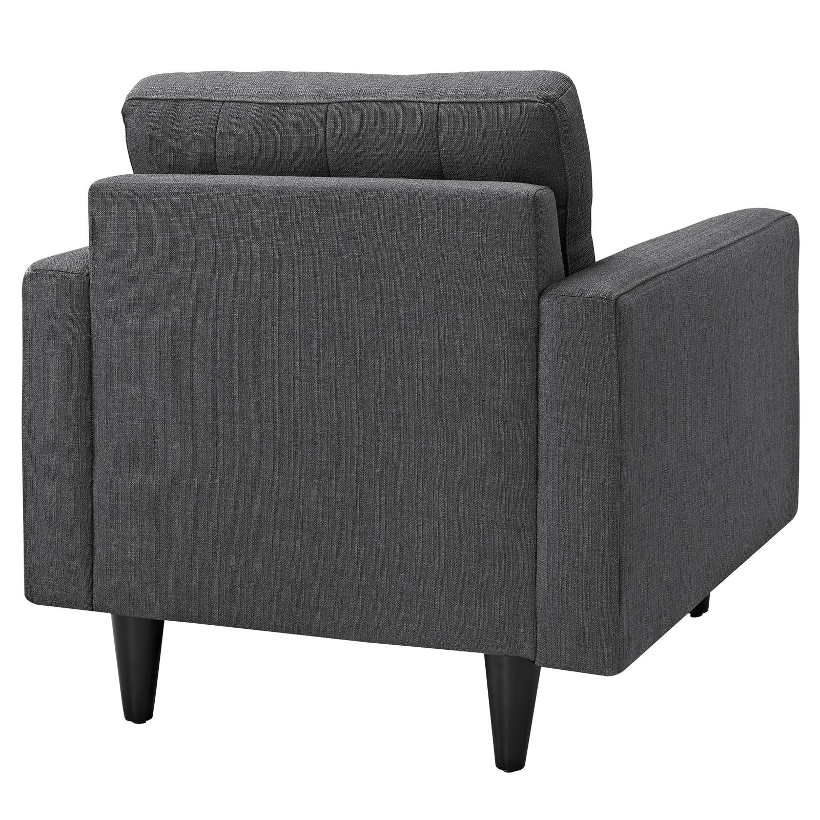 Era Upholstered Armchair Gray