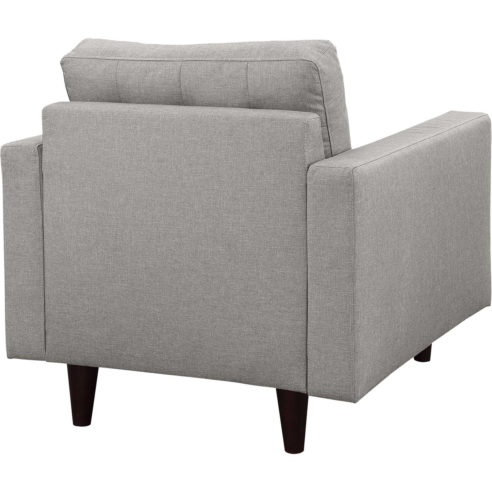 Era Upholstered Armchair Light Gray