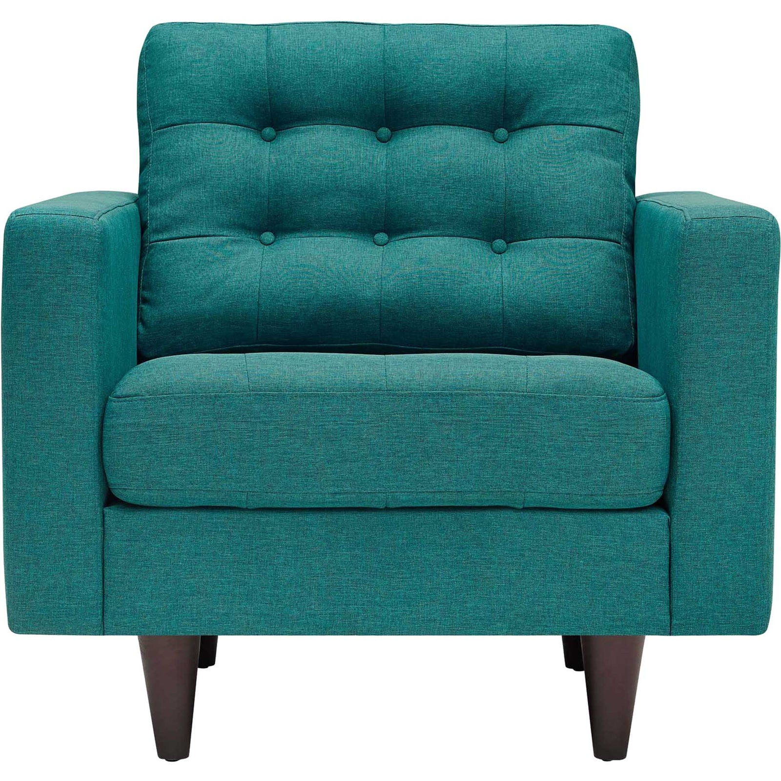 Era Upholstered Armchair Teal