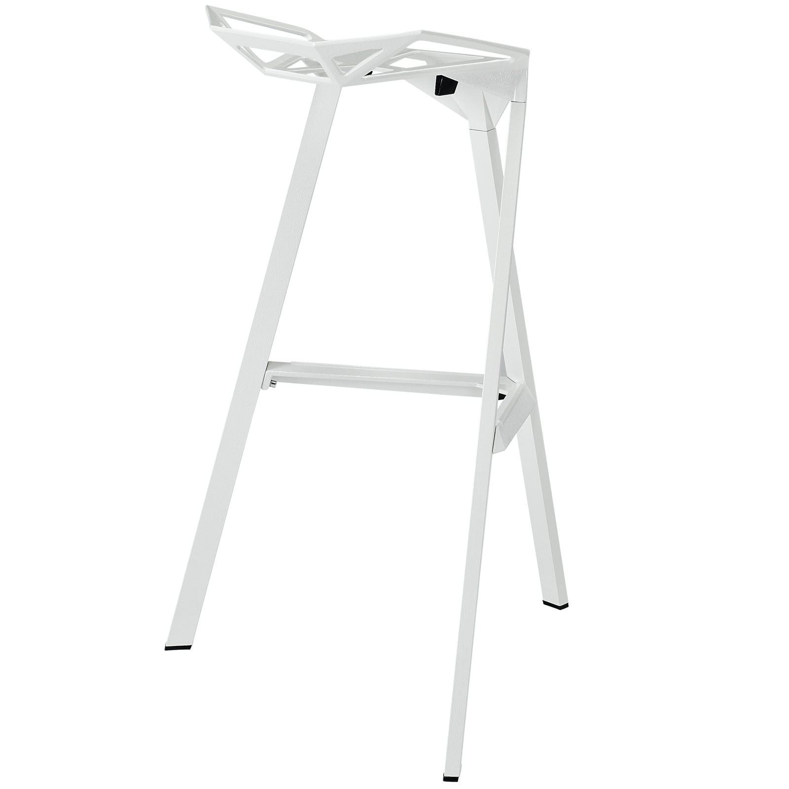 Lift Stacking Bar Stool White