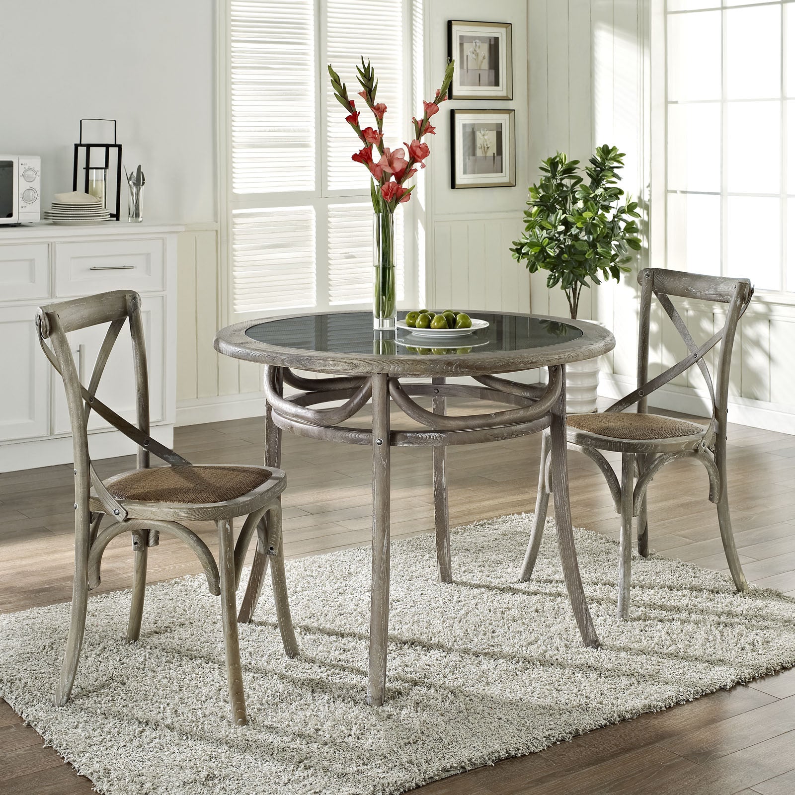 Identity Dining Table Gray