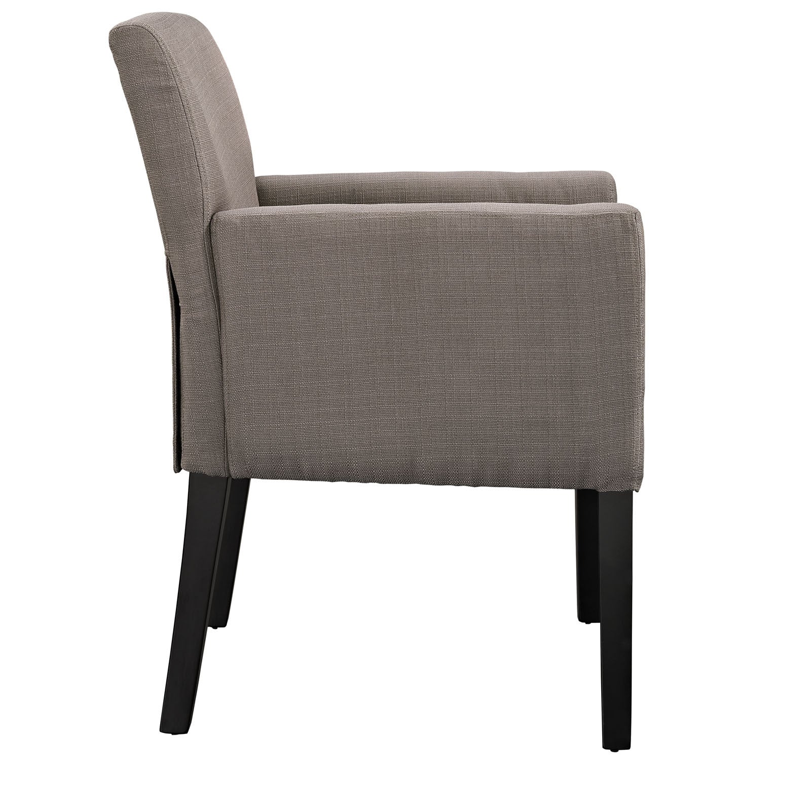 Care Wood Armchair Gray