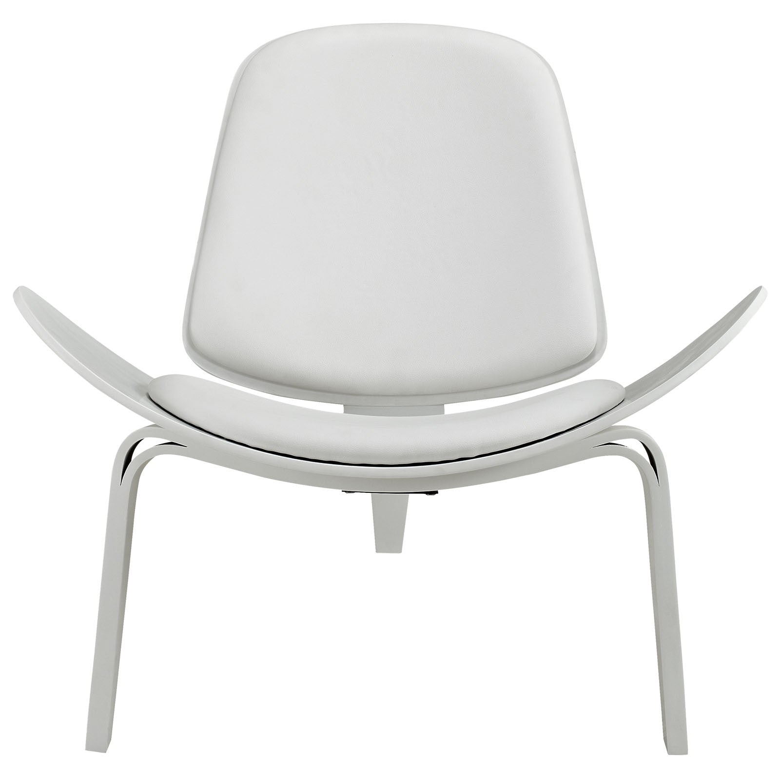 Ark Lounge Chair White White