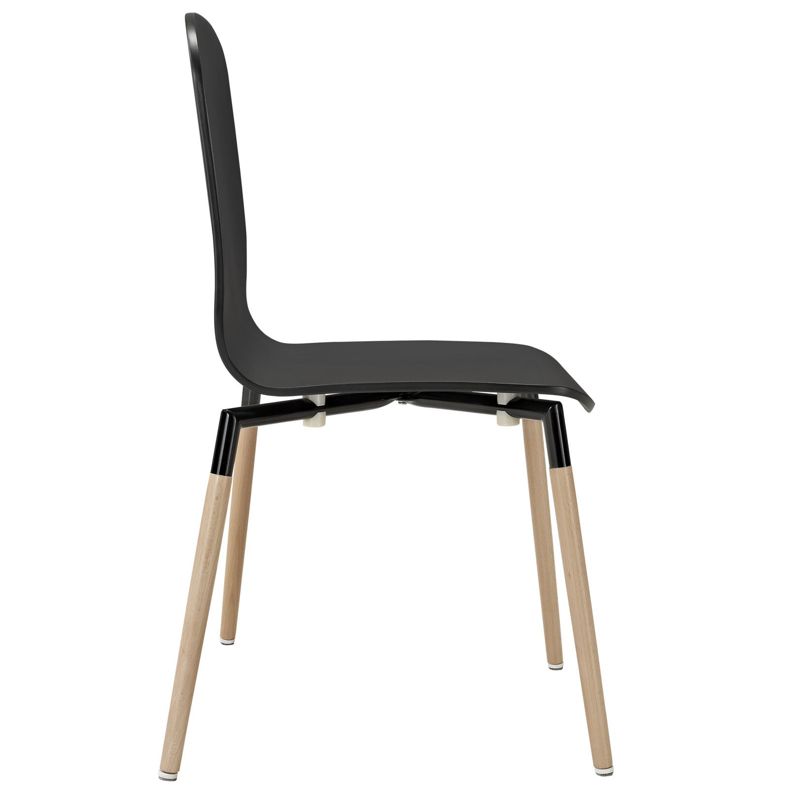 Sabin Wood Chair Black