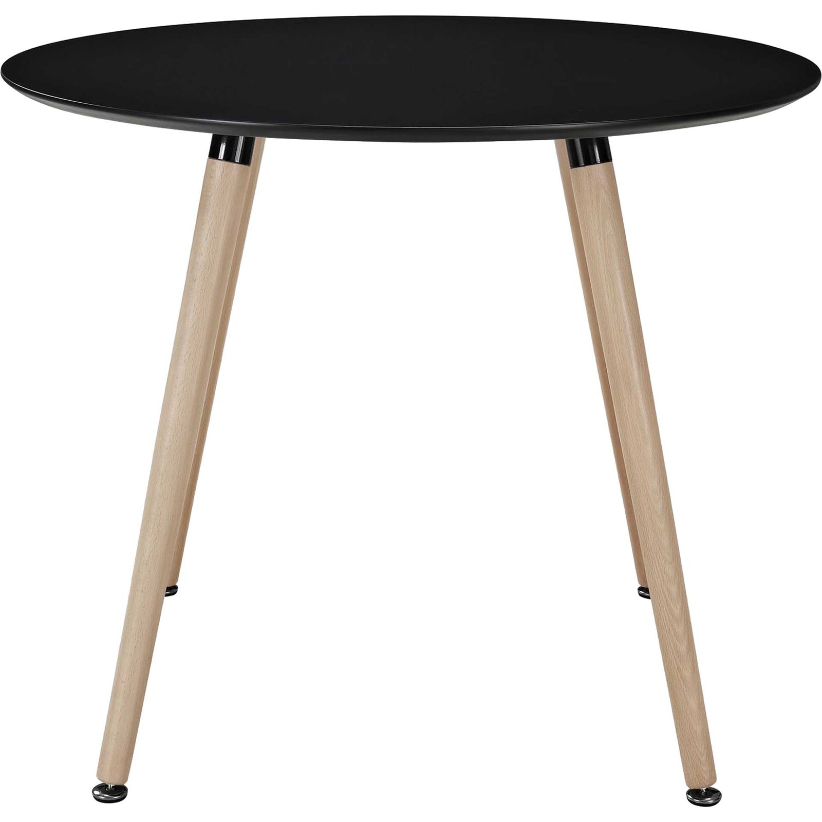 Tacey Circular Dining Table Black