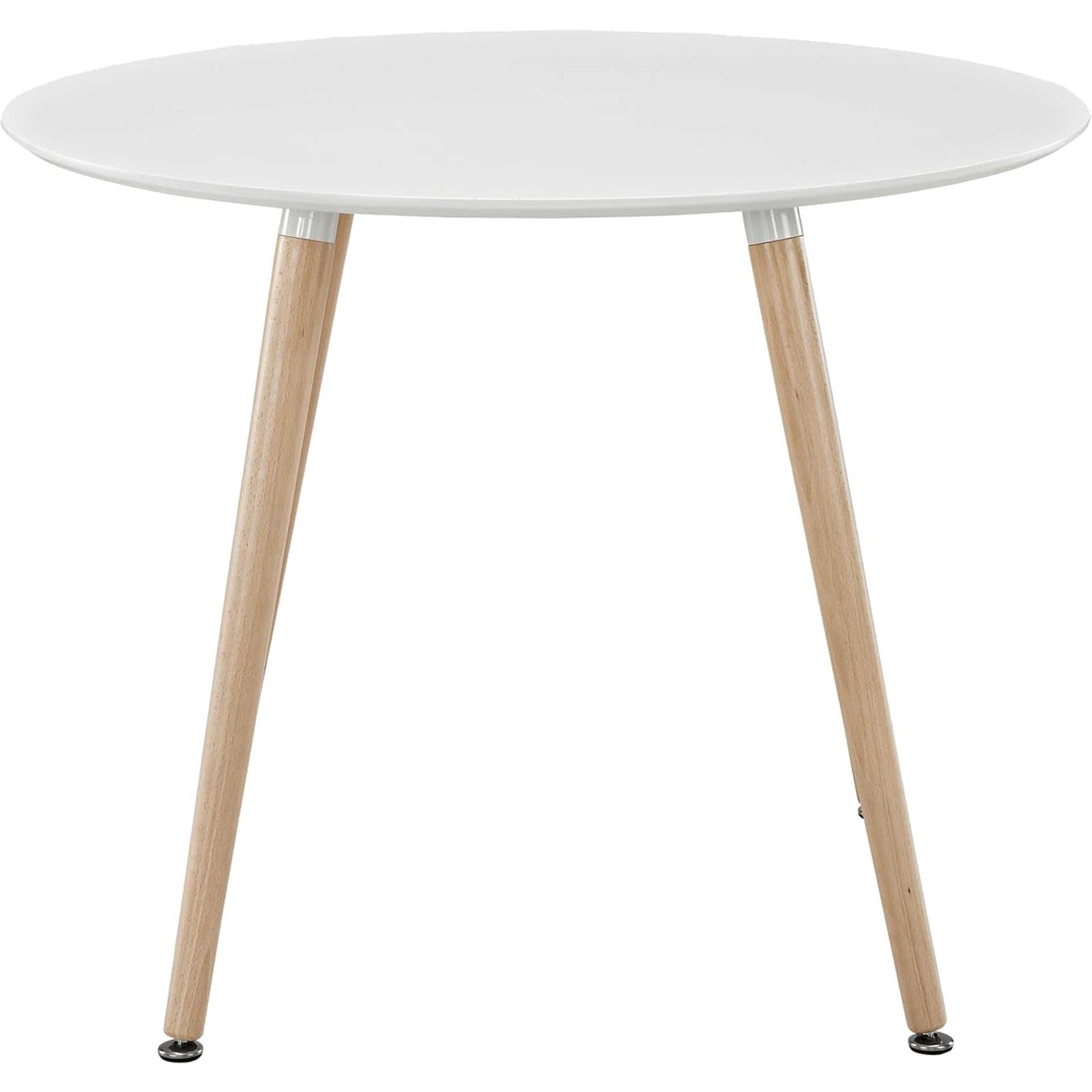 Tacey Circular Dining Table White
