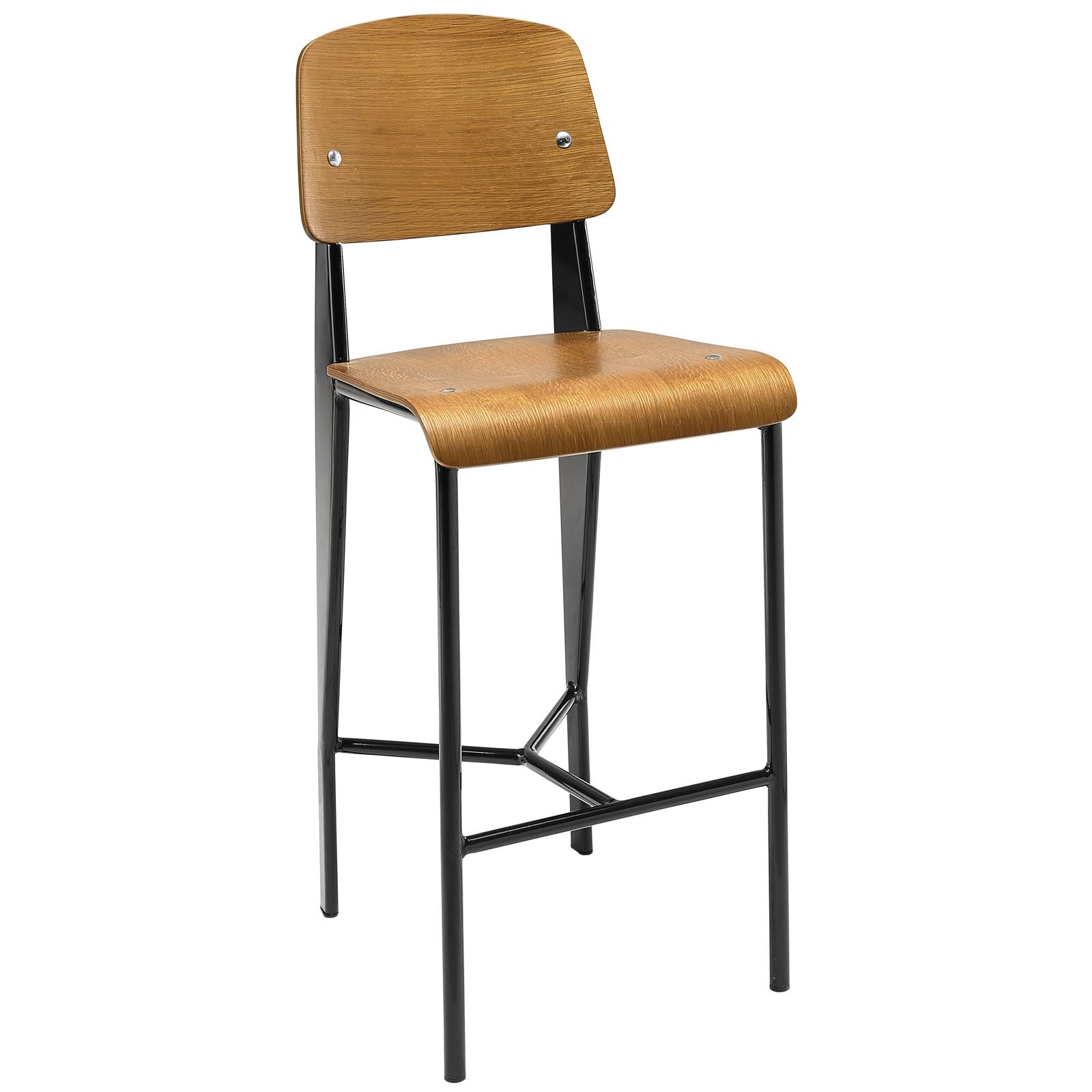 Calypso Counter Stool Walnut Black