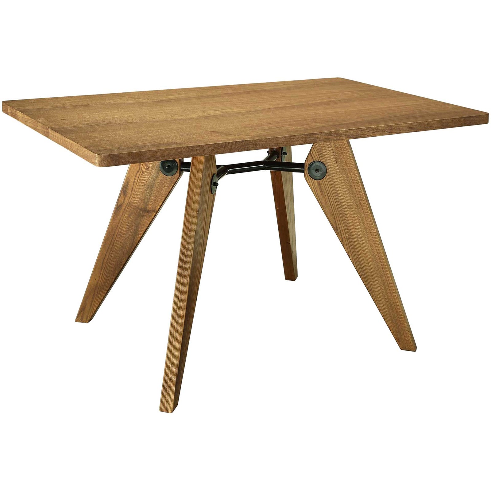 Landa Wood Dining Table Walnut