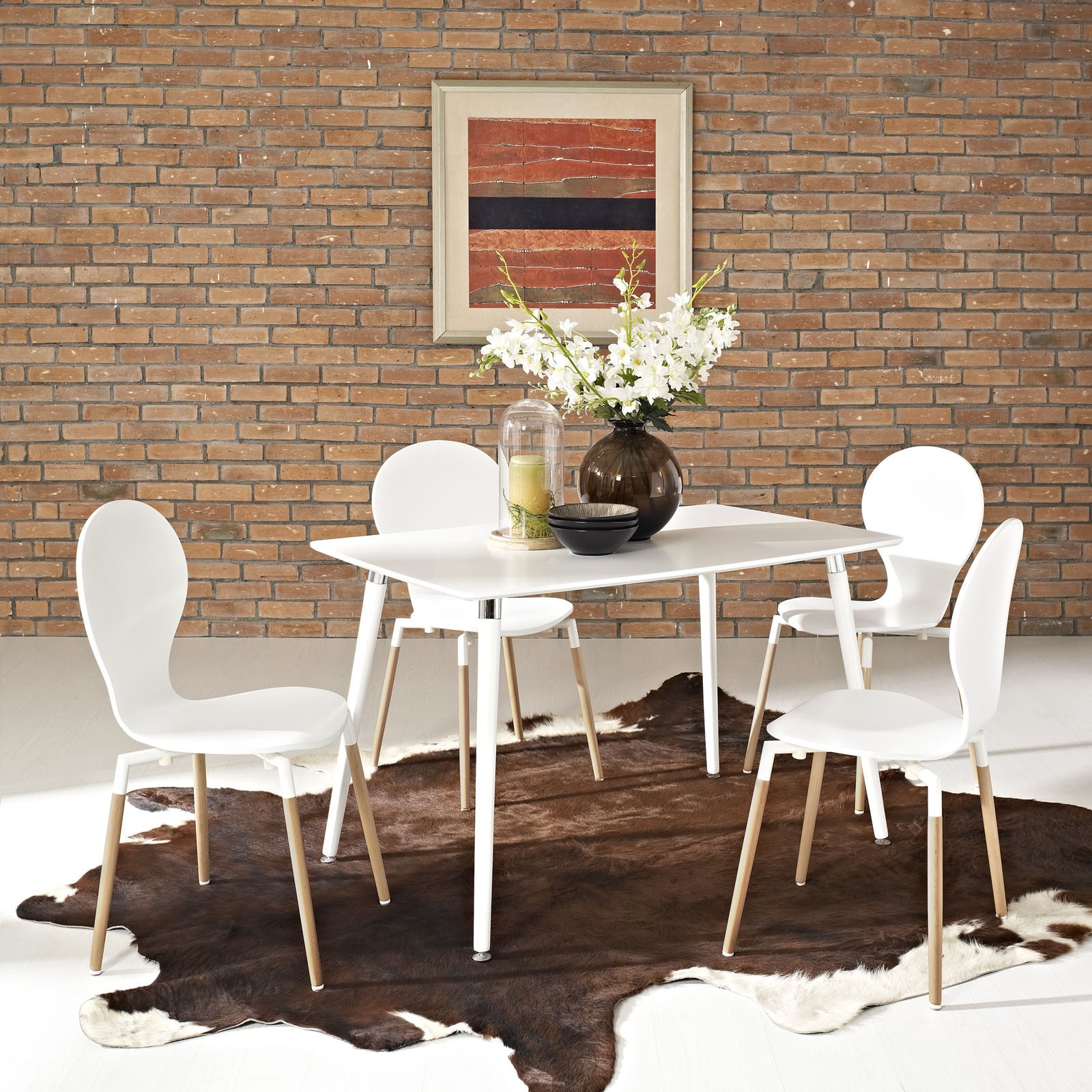 Locke Dining Table White