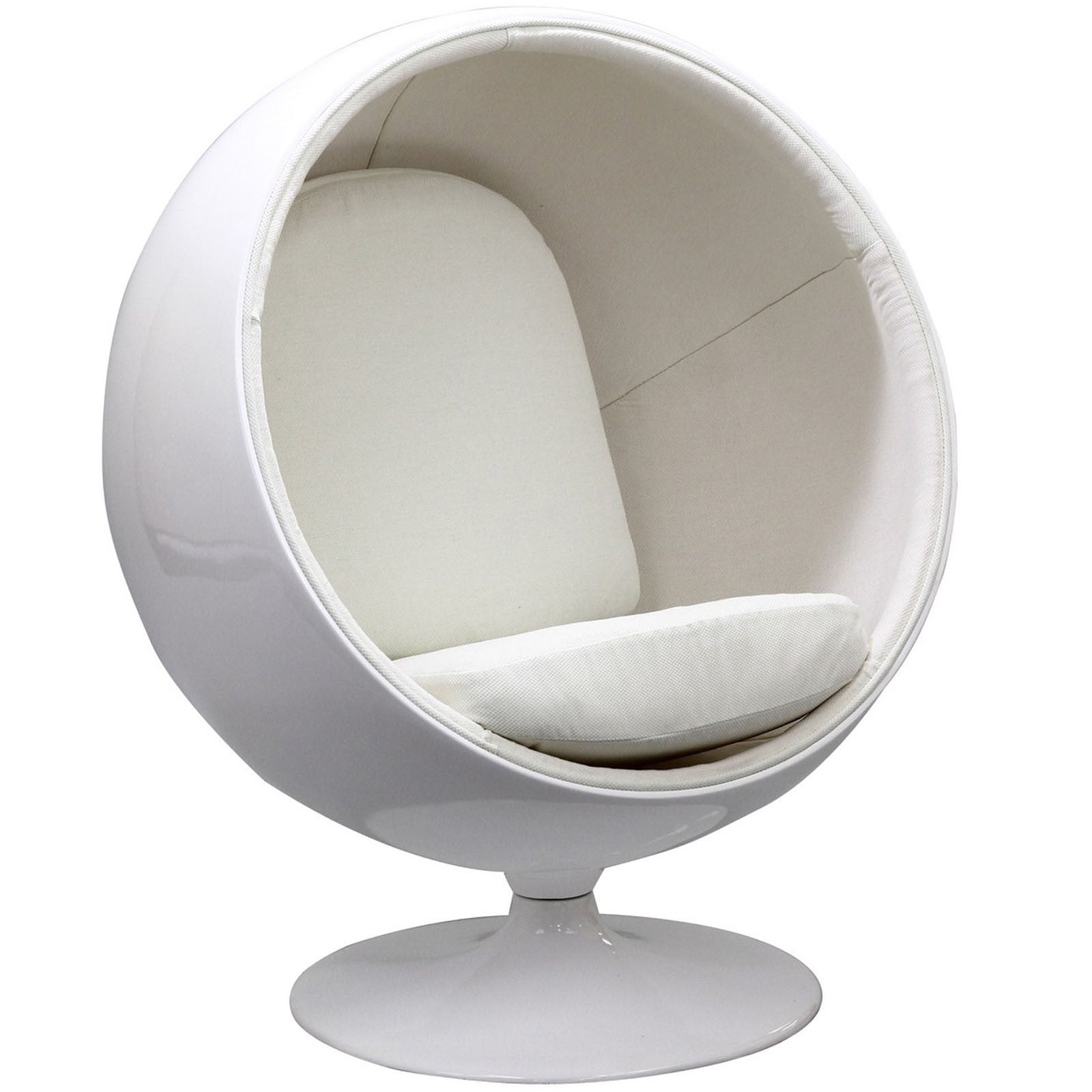Keane Lounge Chair White
