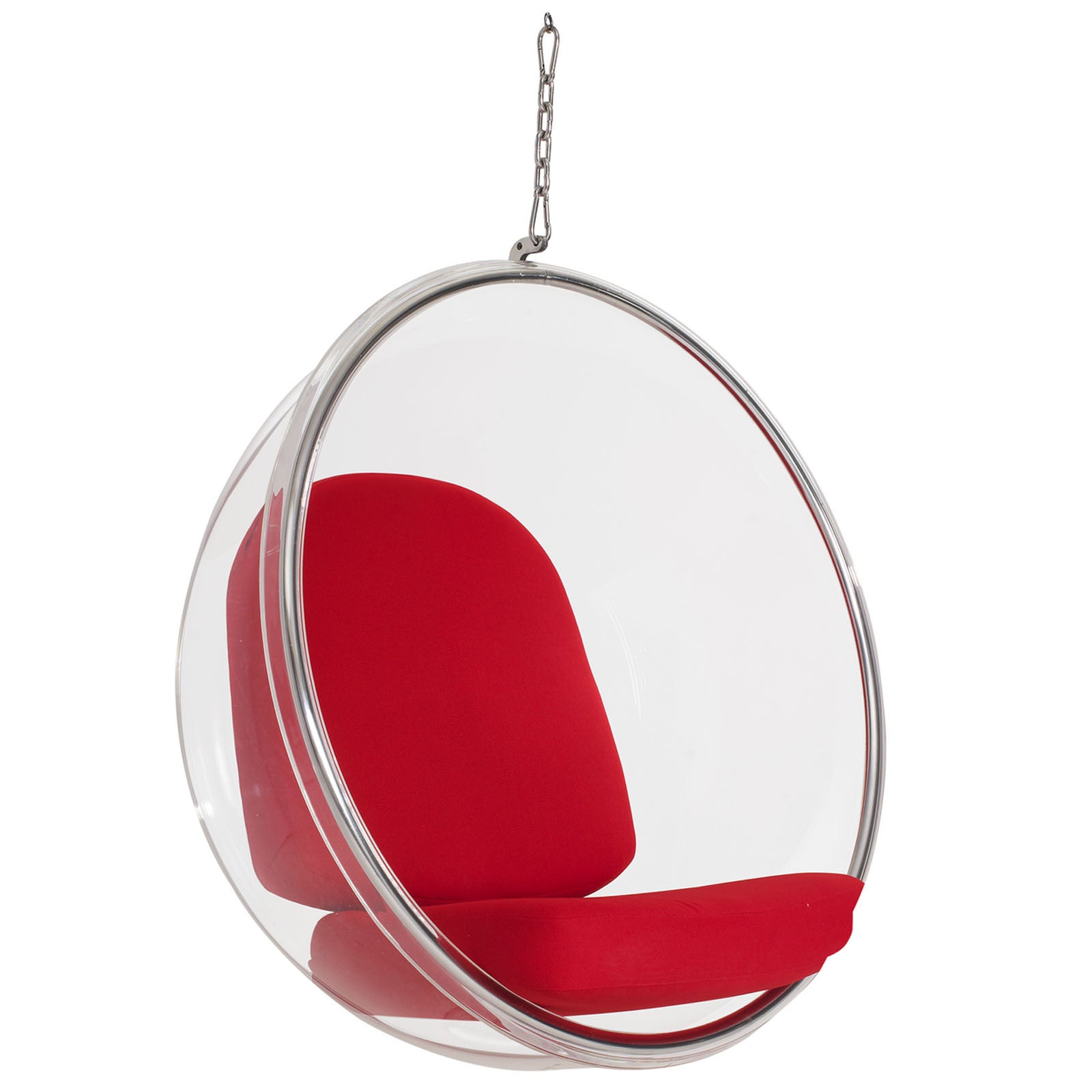 Rata Lounge Chair Red