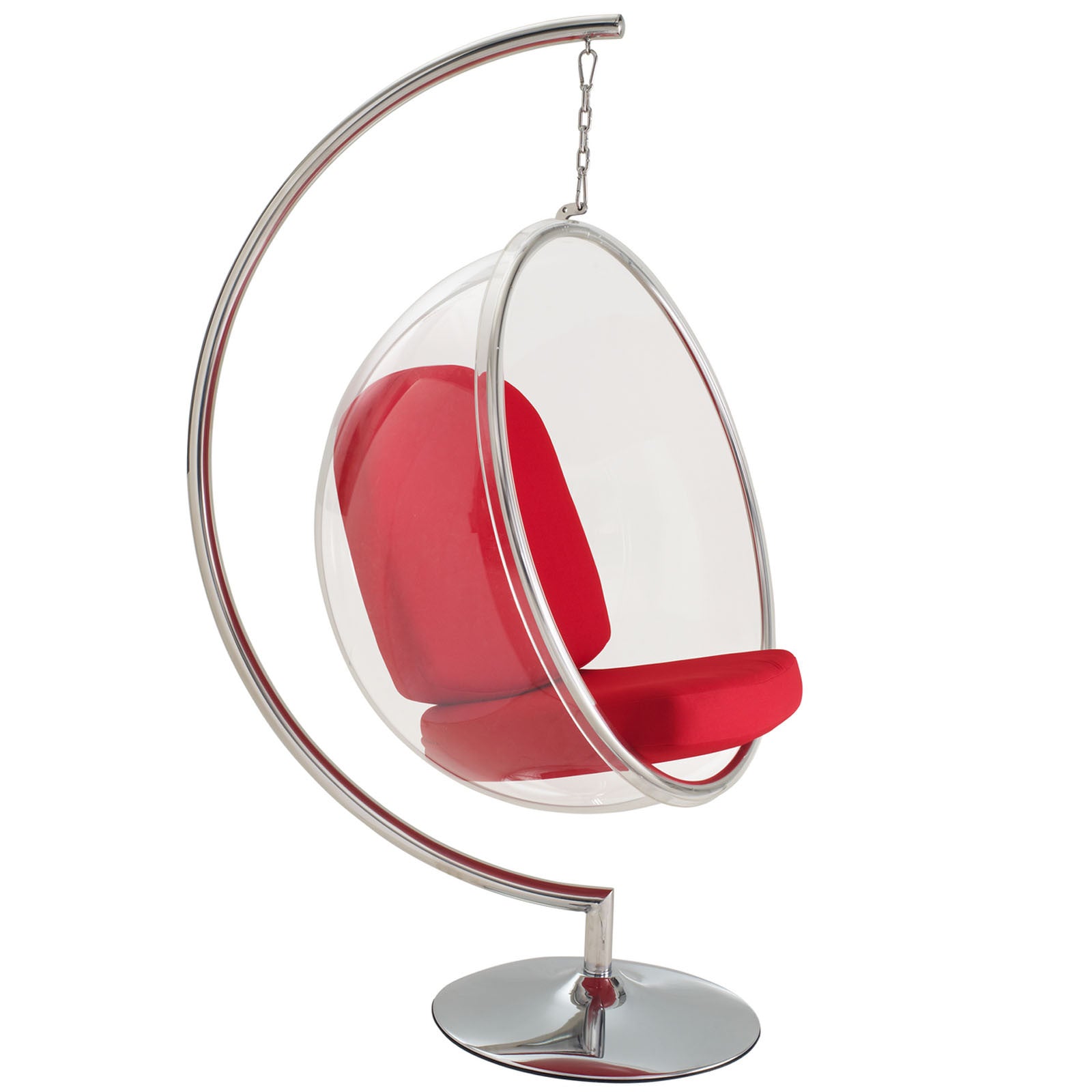 Rata Lounge Chair Red