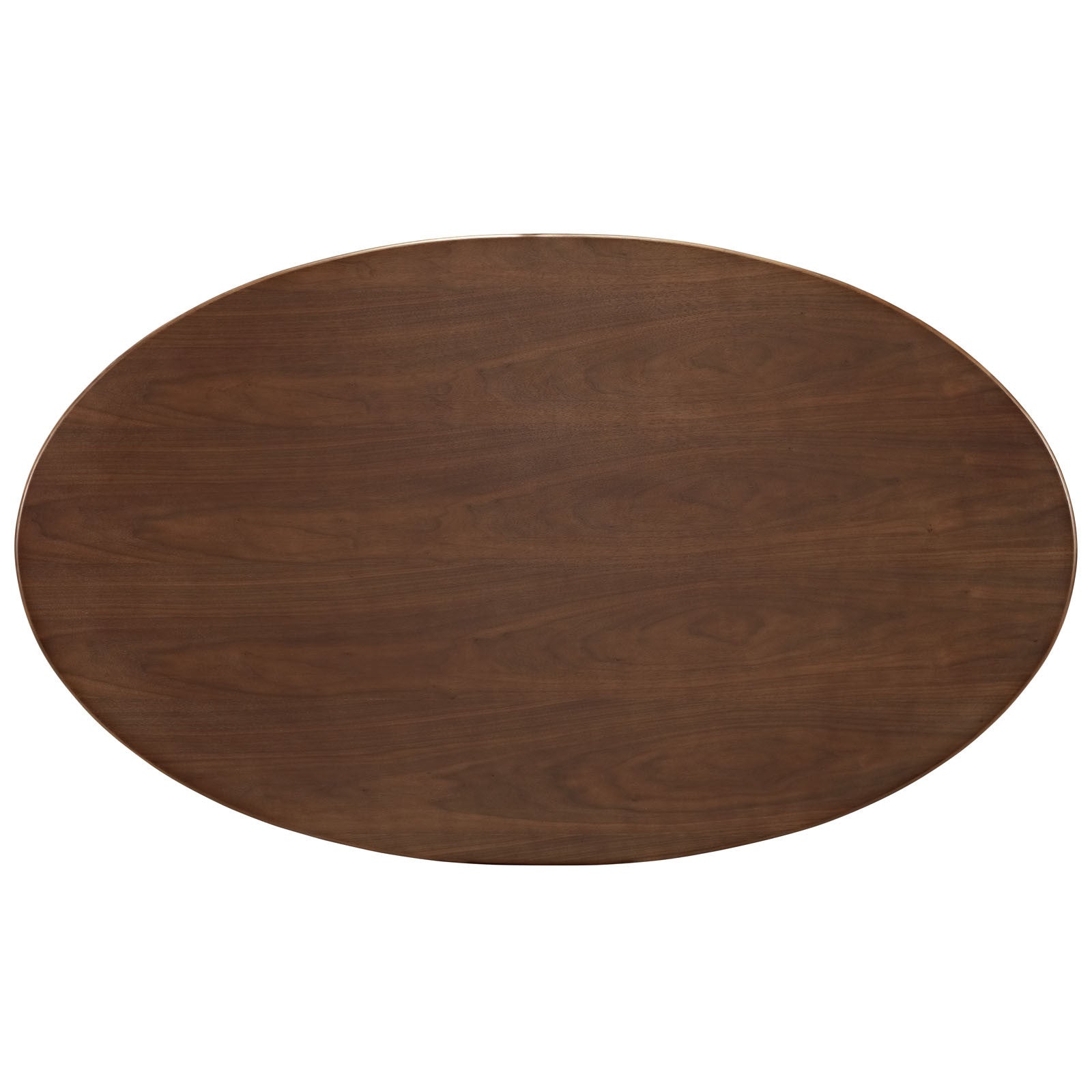 Lore Oval Dining Table Walnut