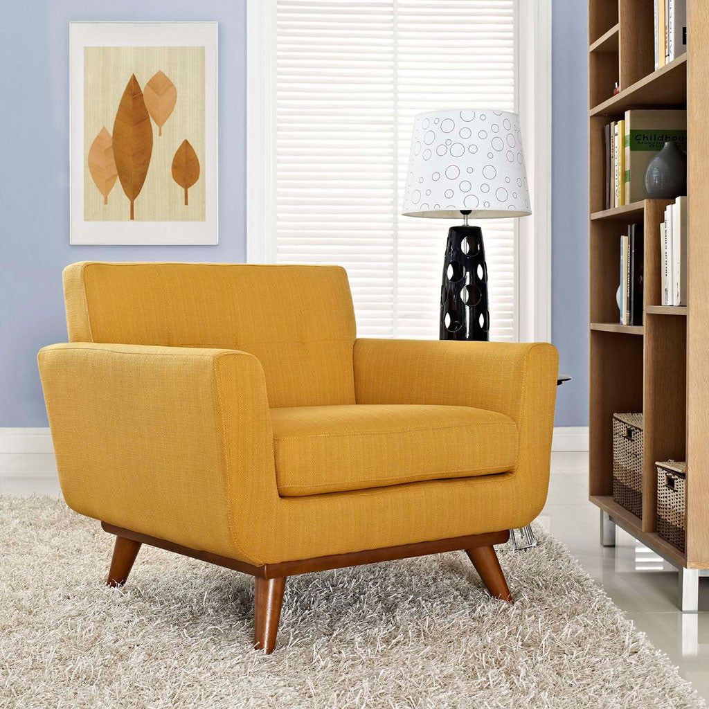 Emory Upholstered Armchair Citrus