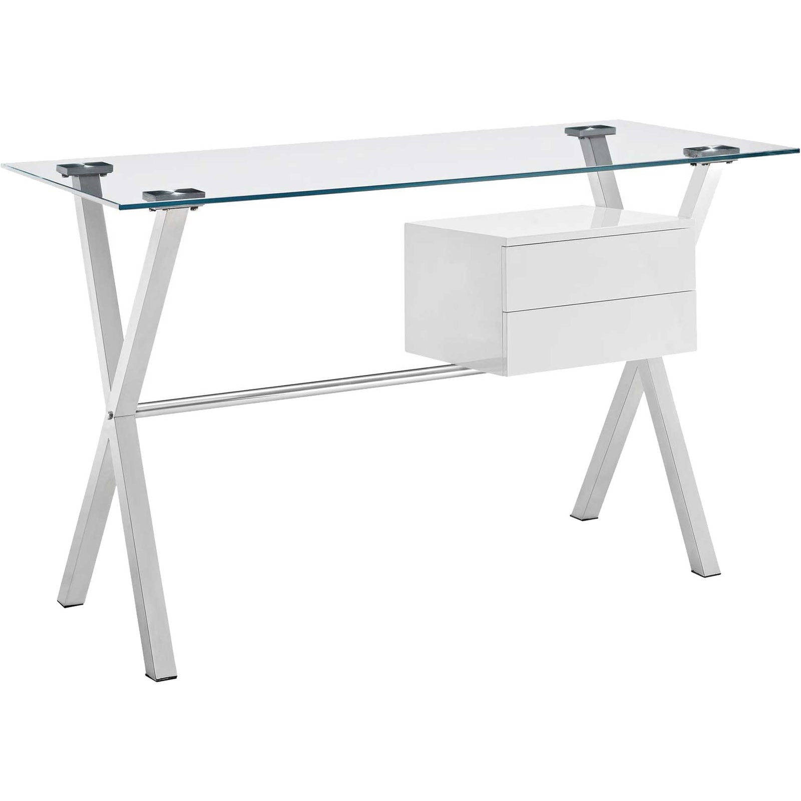 Suspension Office Desk White