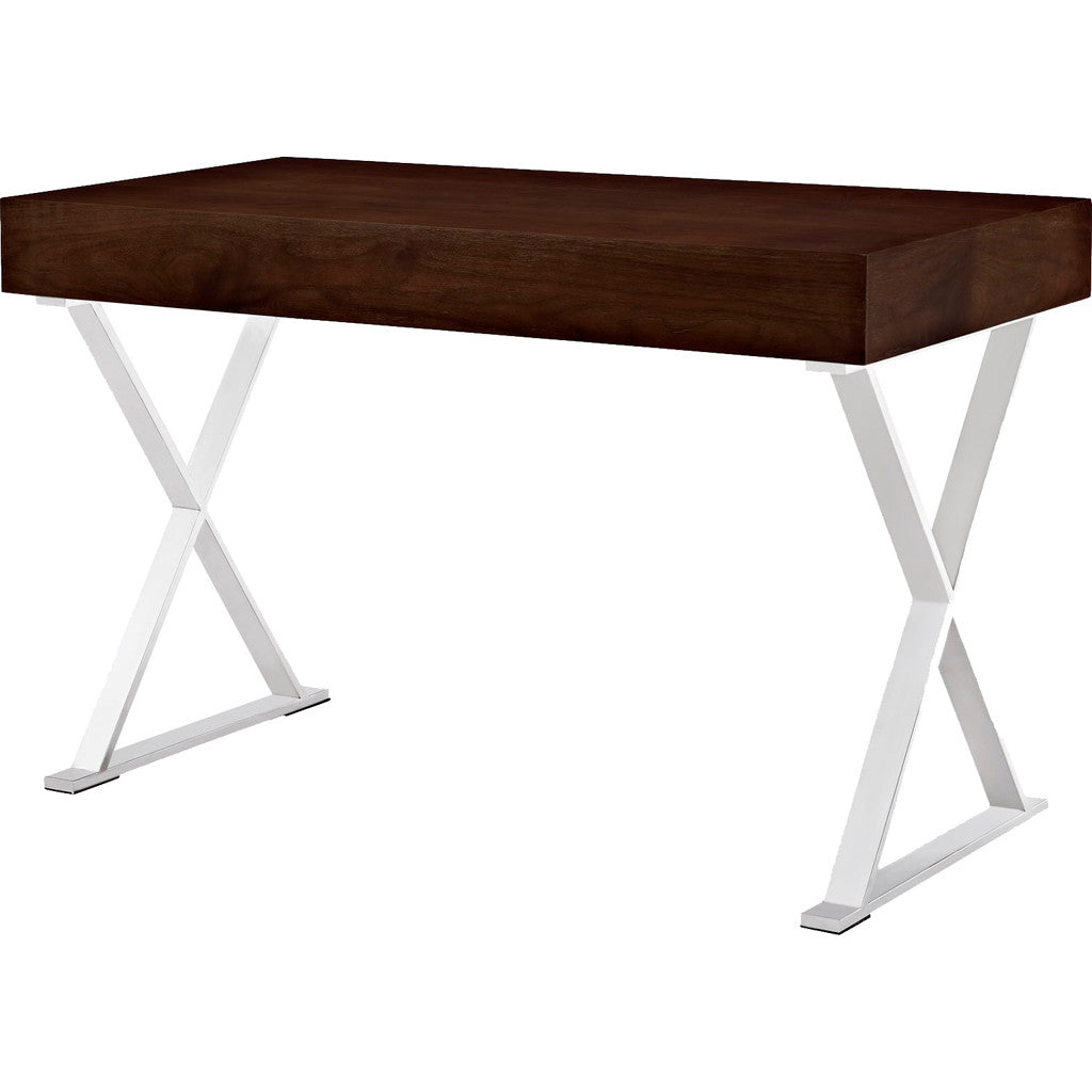 Section Office Desk Walnut