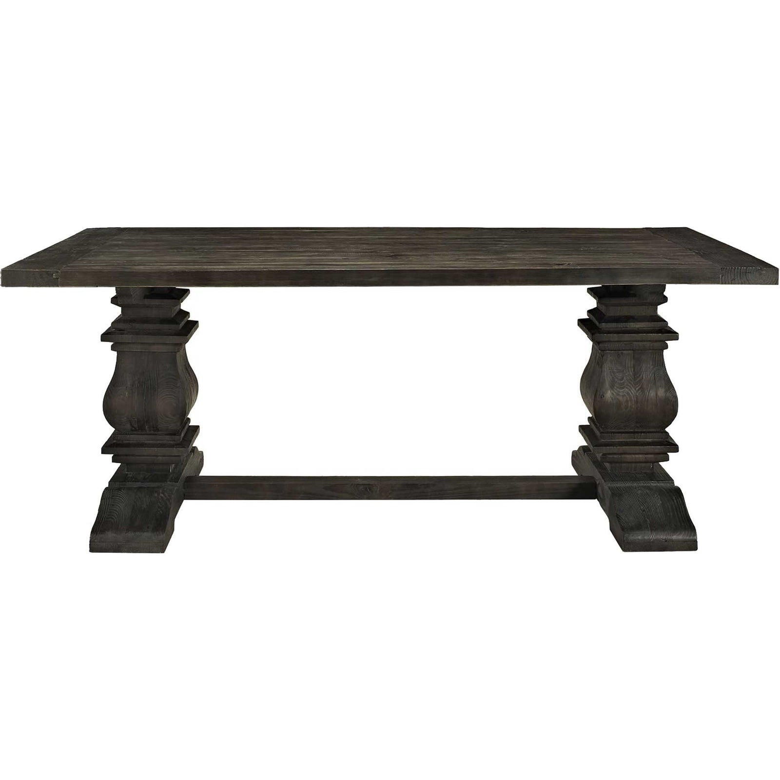 Clement Wood Dining Table Black