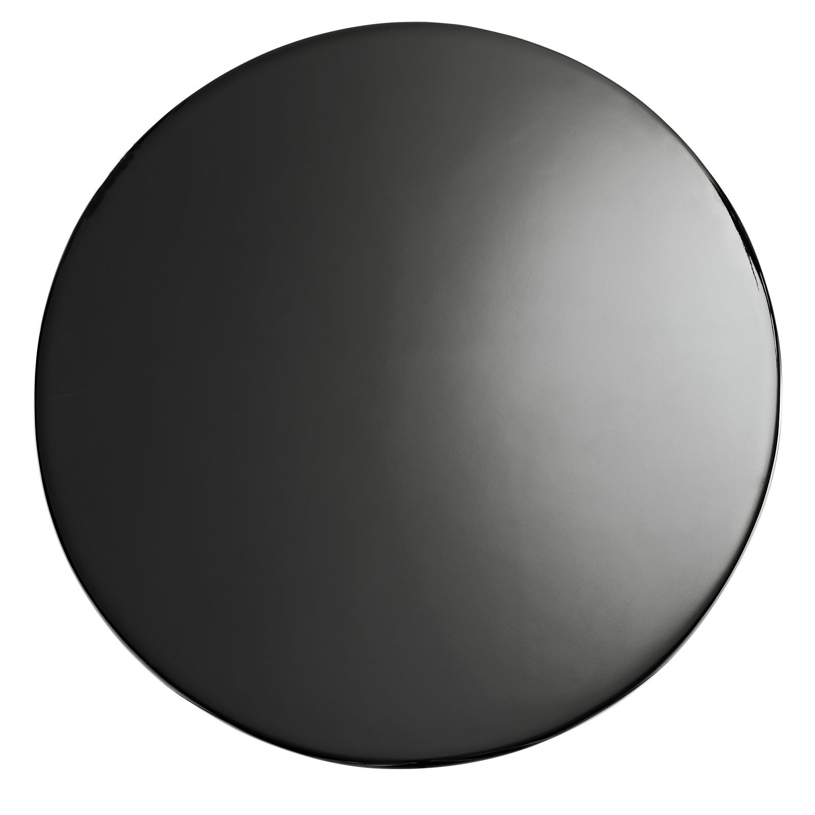 Lore Fiberglass Side Table Black