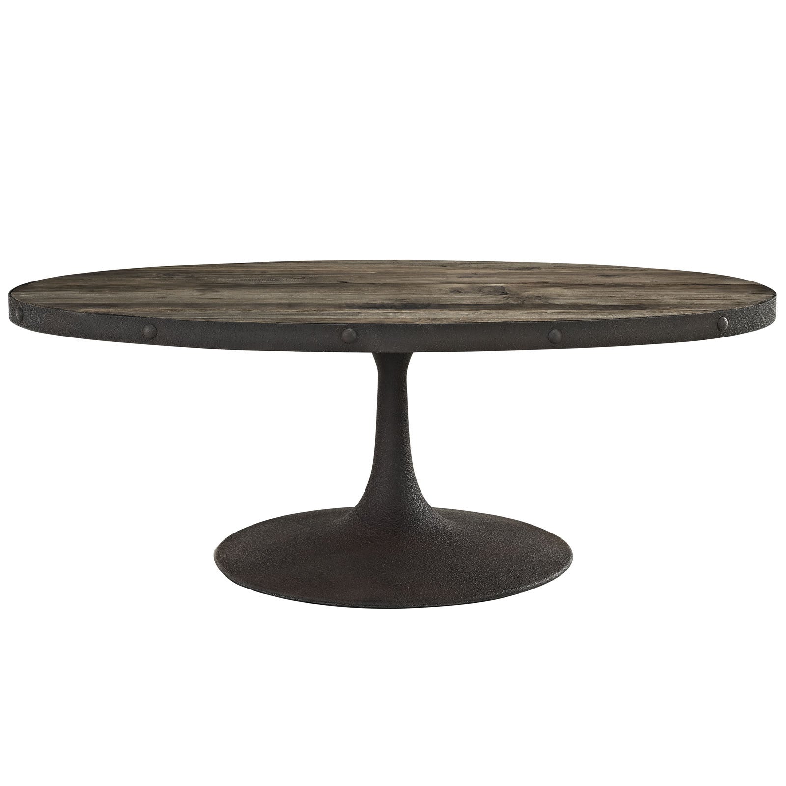 Drift Wood Top Coffee Table Brown