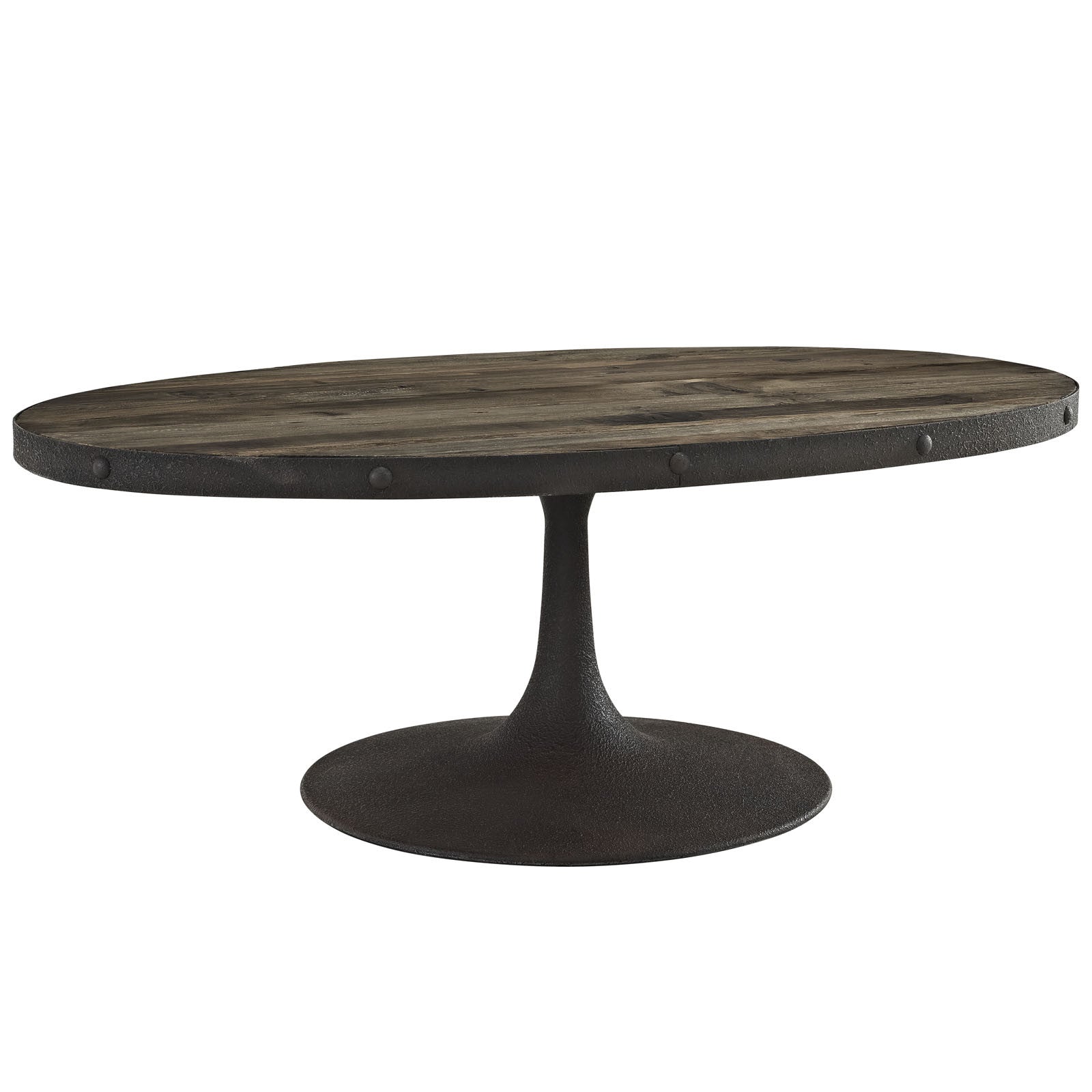 Drift Wood Top Coffee Table Brown