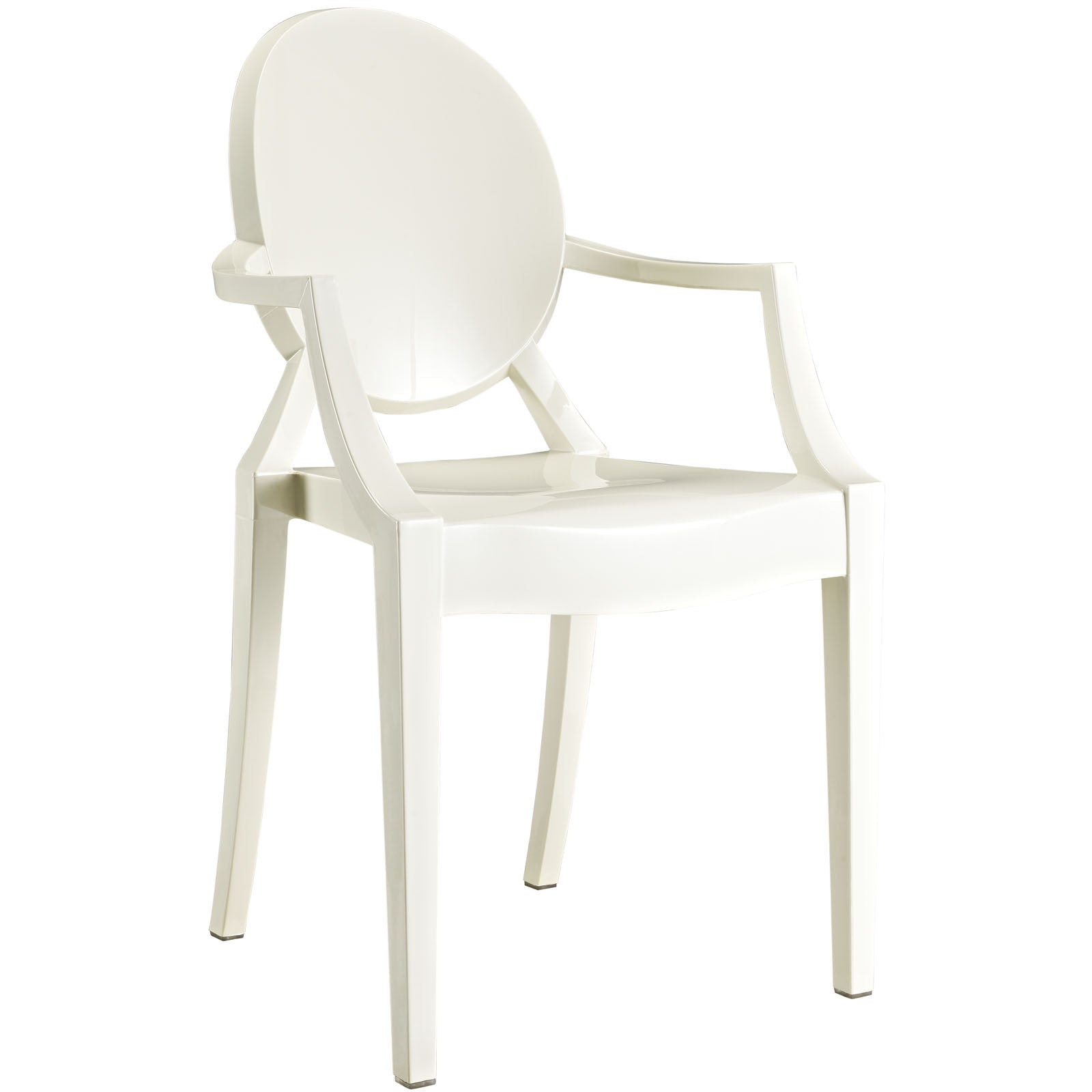 Clary Armchair White