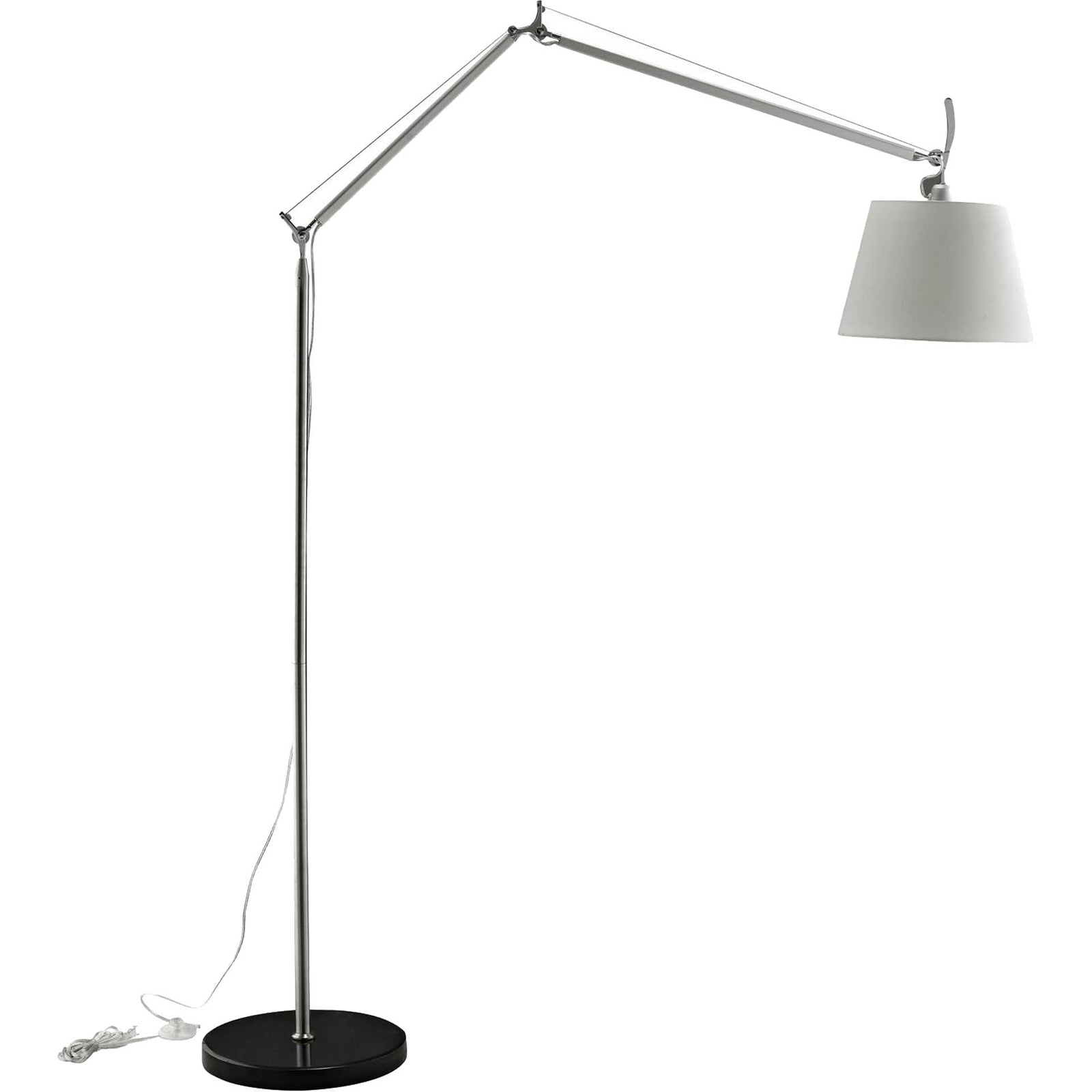 Redcliff Aluminum Floor Lamp Black